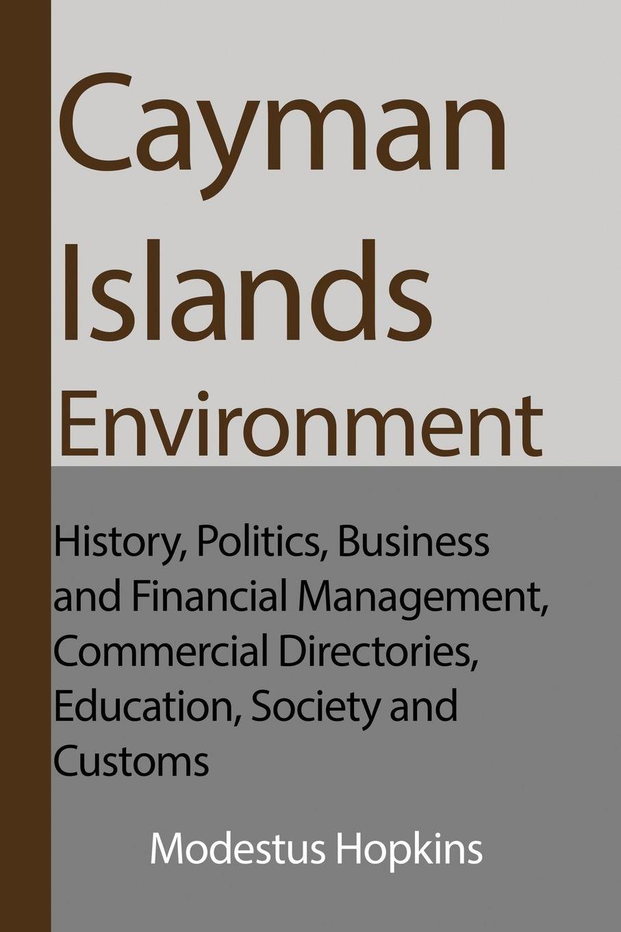 Vorderes Coverbild Cayman Islands Environment