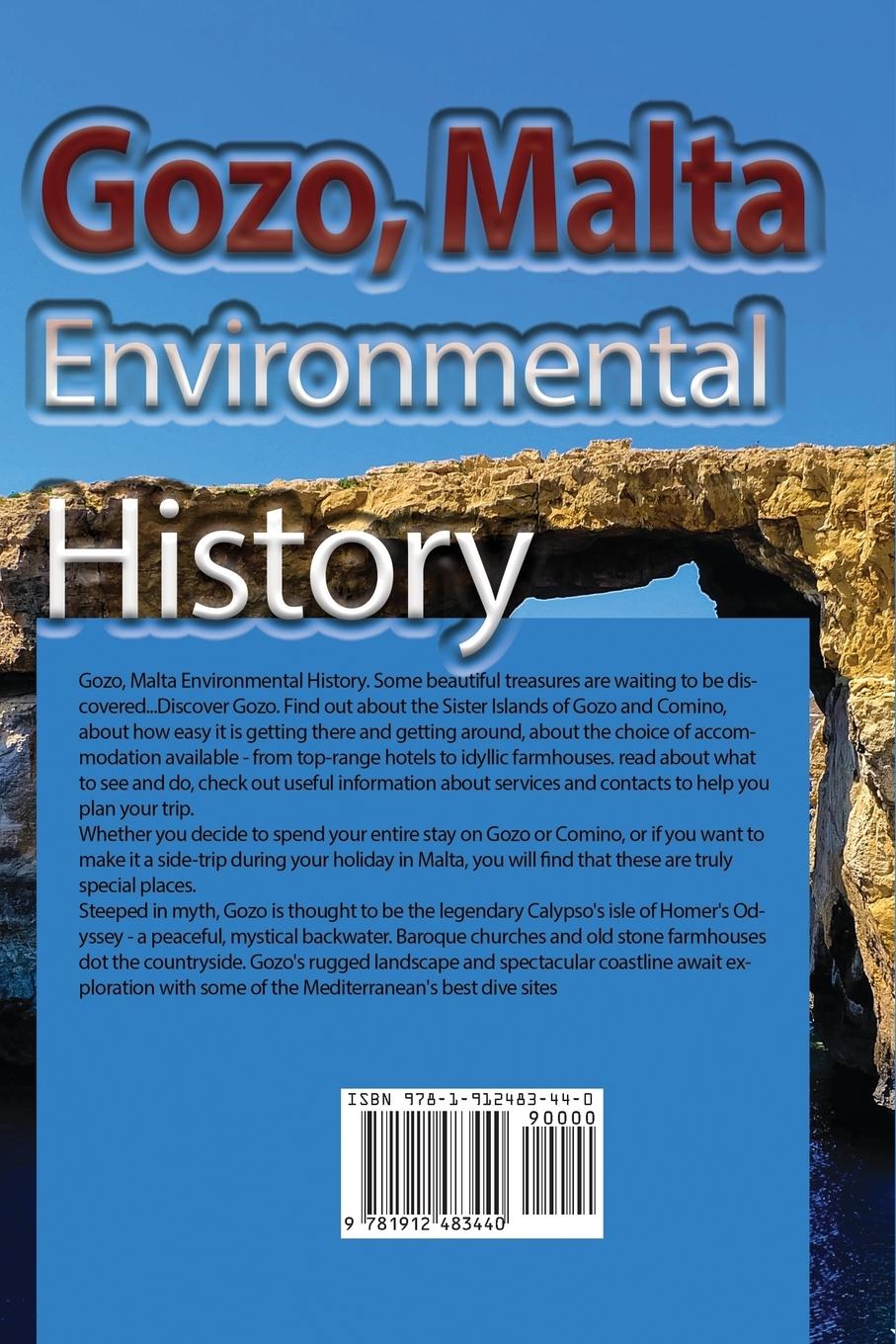 Rückseitencover Gozo, Malta Environmental History