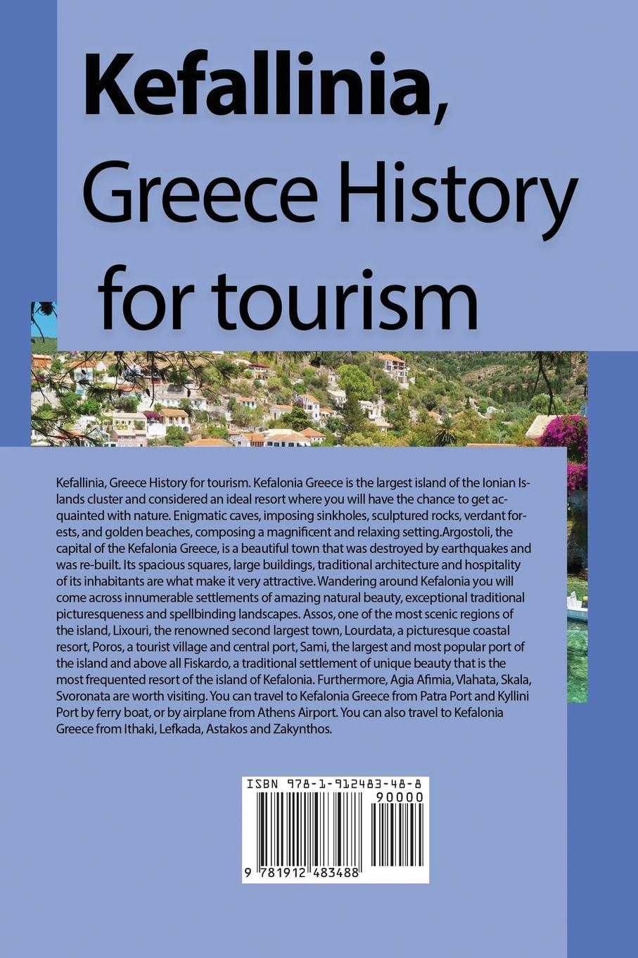 Rückseitencover Kefallinia, Greece History for tourism