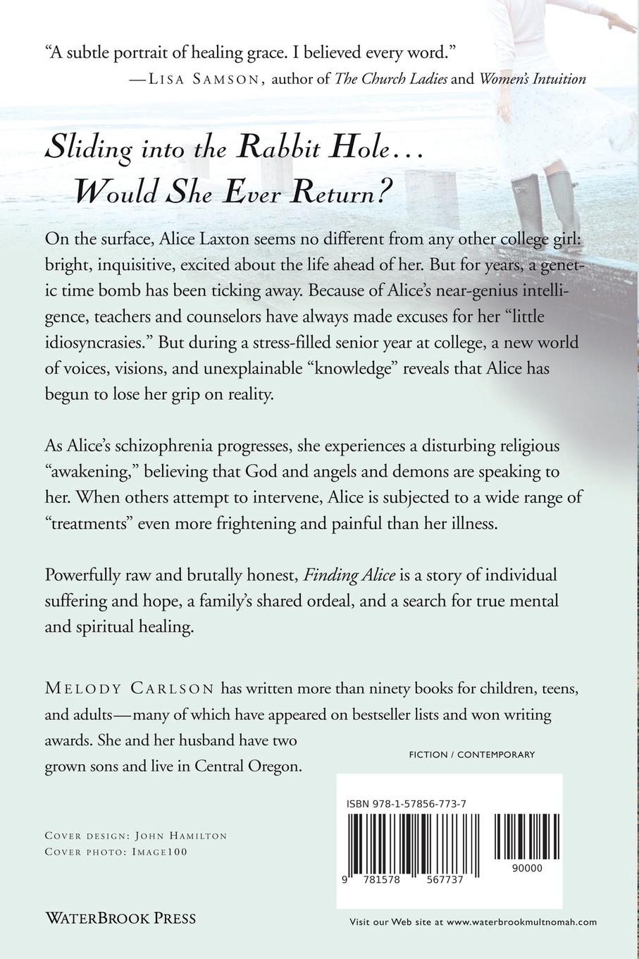 Rückseitencover Finding Alice