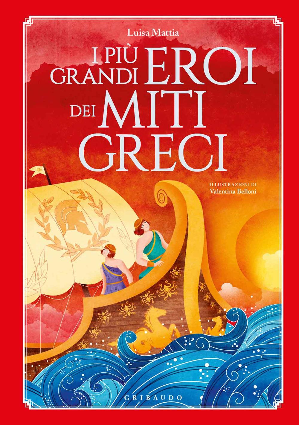 Vorderes Coverbild I più grandi eroi dei miti greci