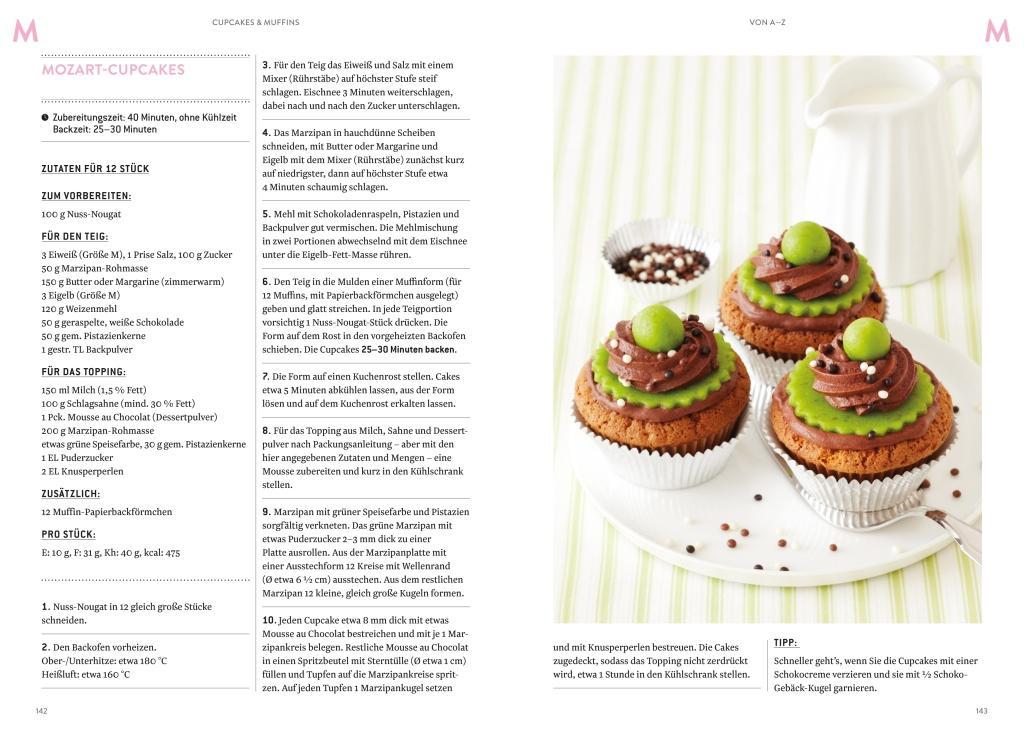 Beispielinhalt (Bild) Cupcakes & Muffins von A - Z