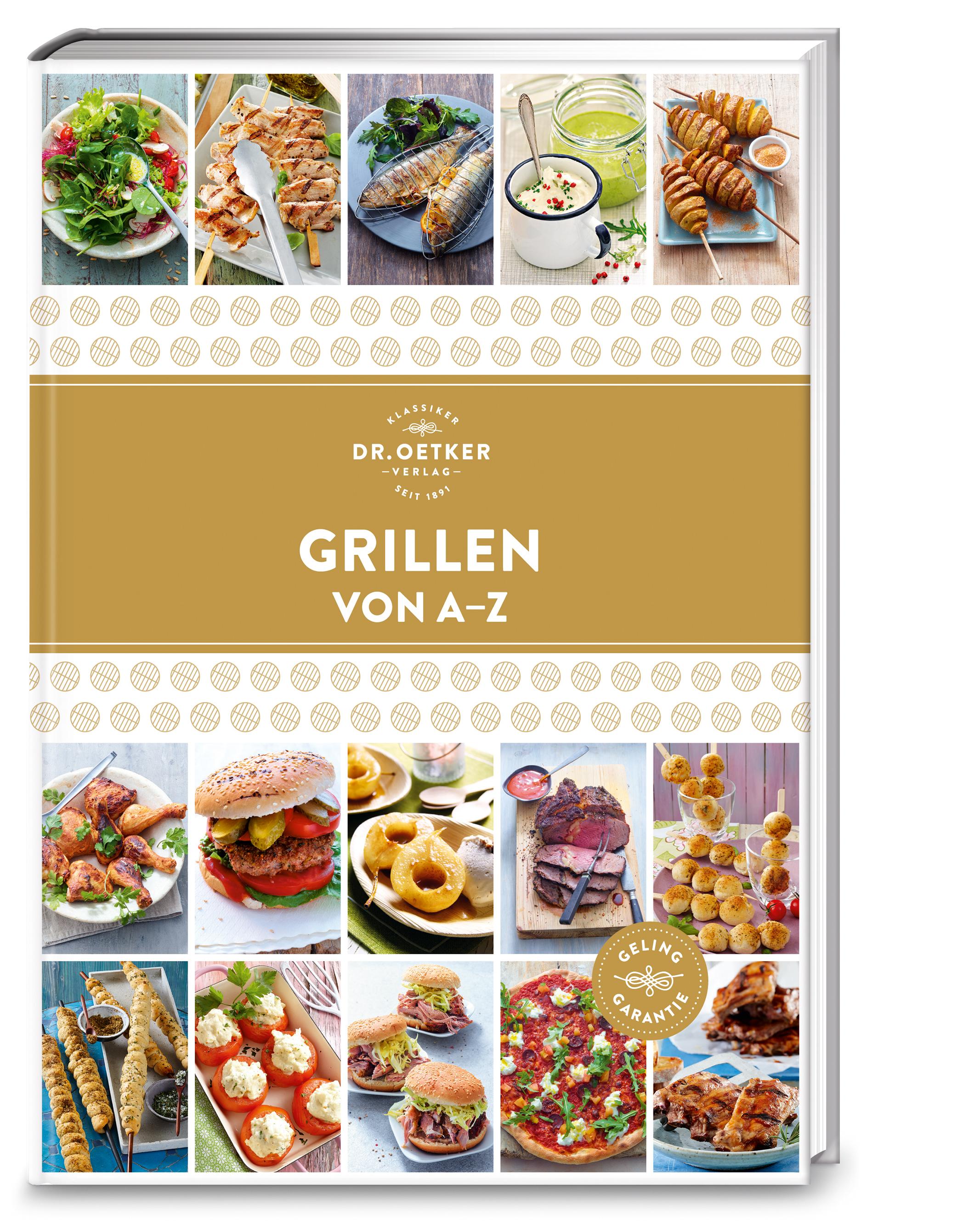 Vorderes Coverbild Grillen von A - Z