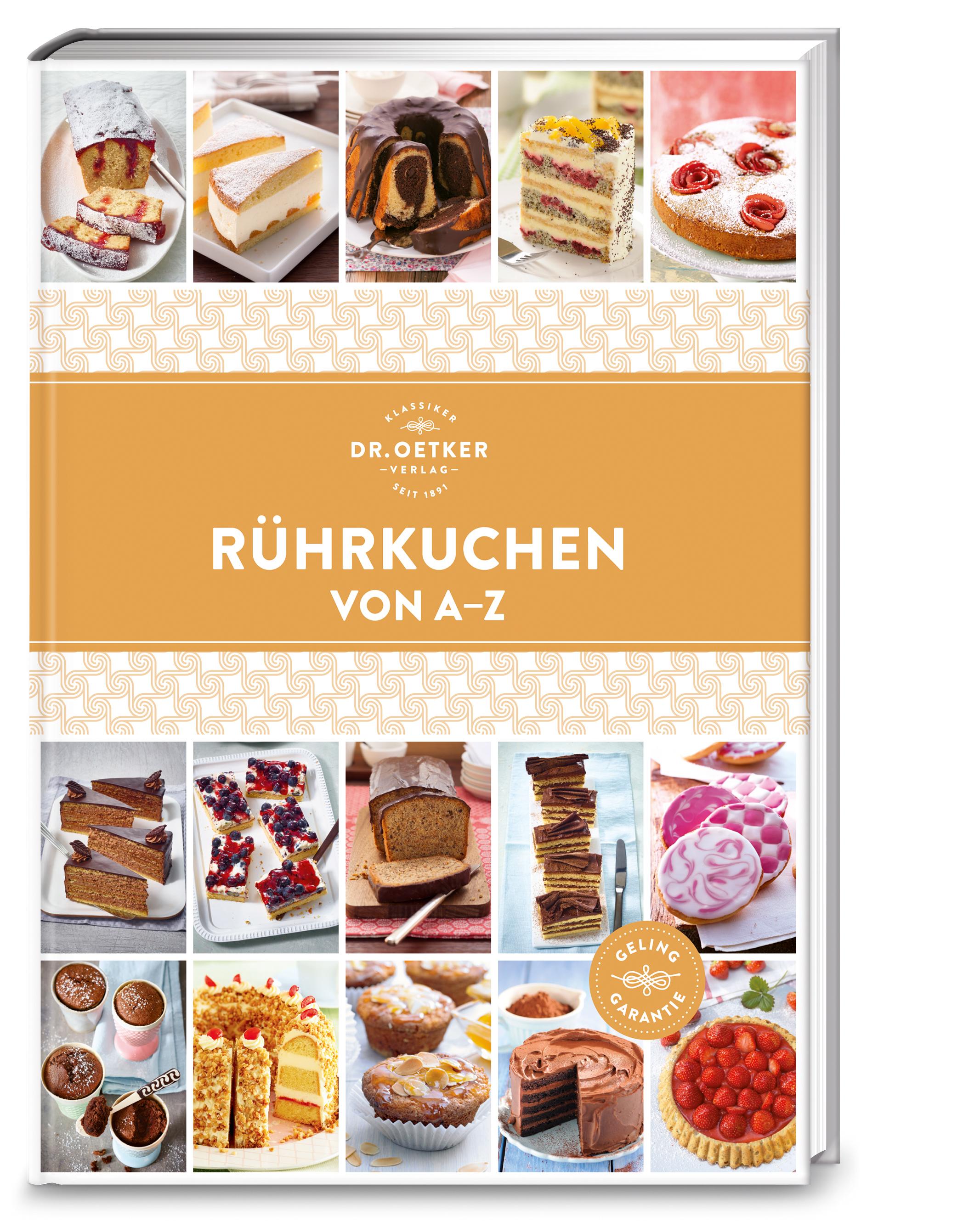 Vorderes Coverbild Rührkuchen von A - Z