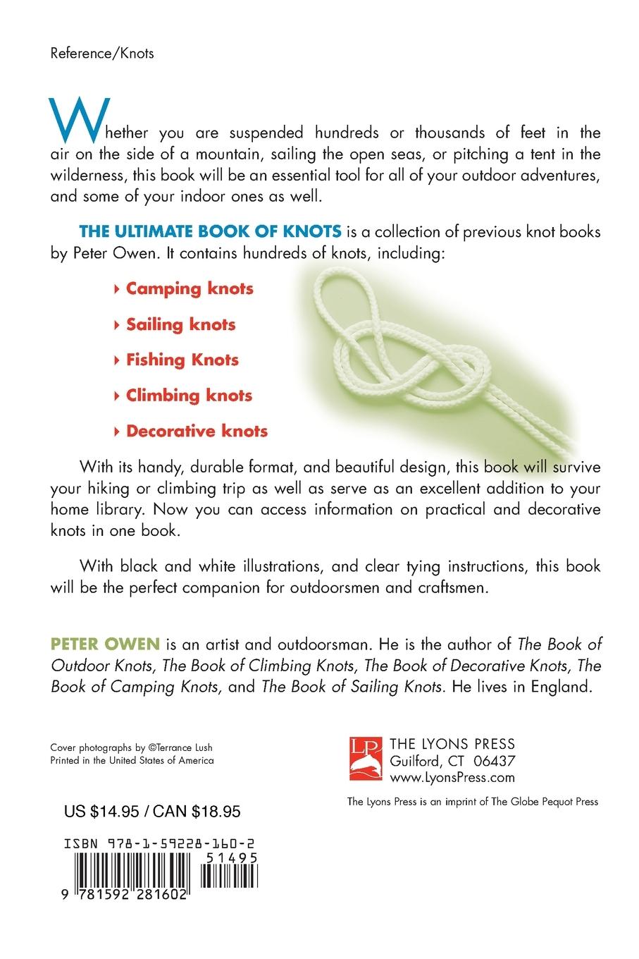 Rückseitencover Ultimate Book of Knots