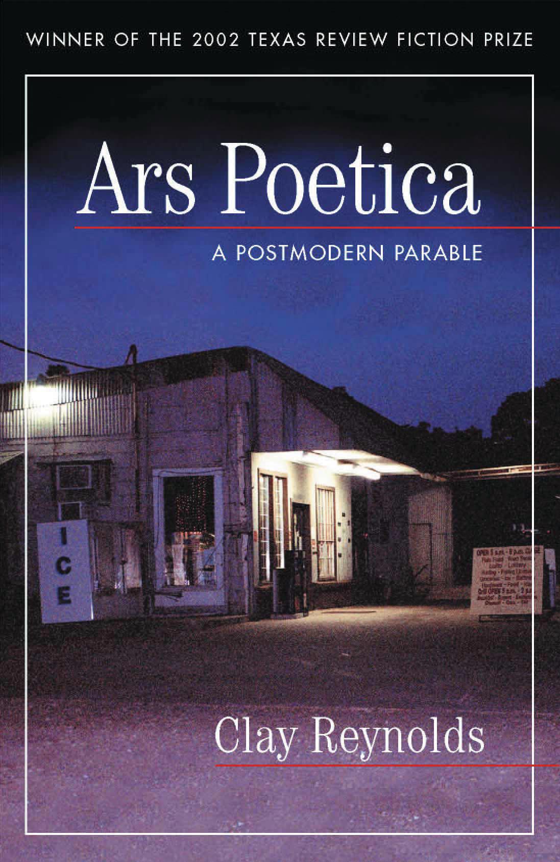 Vorderes Coverbild Ars Poetica