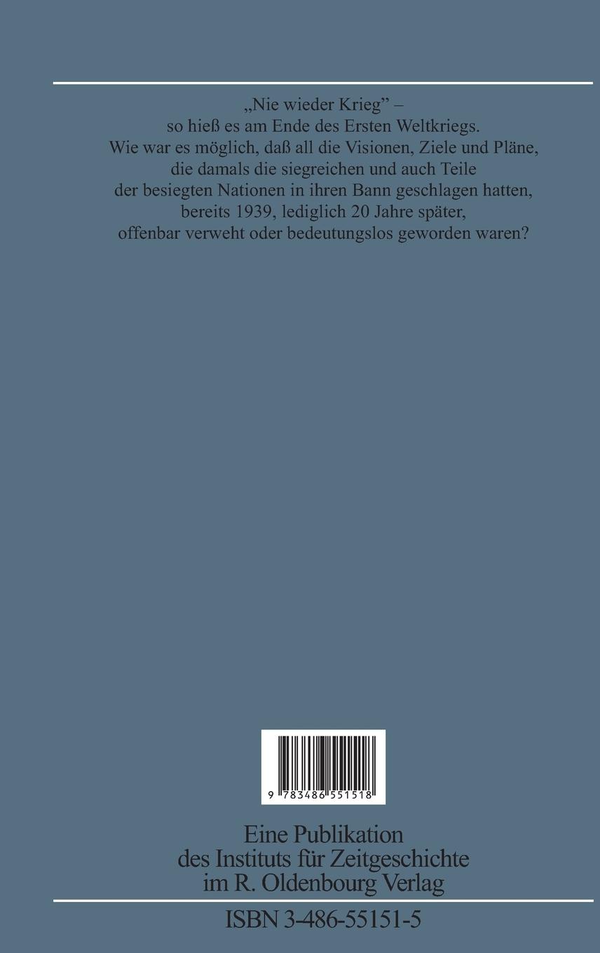 Rückseitencover Europas Weg in den Krieg