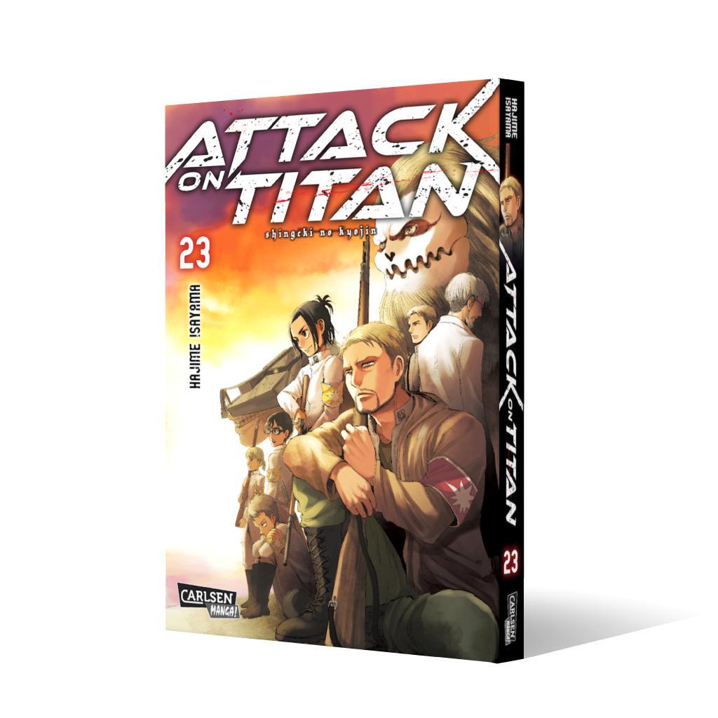 Beispielinhalt (Bild) Attack on Titan 23
