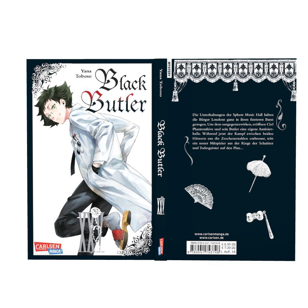 Beispielinhalt (Bild) Black Butler 25