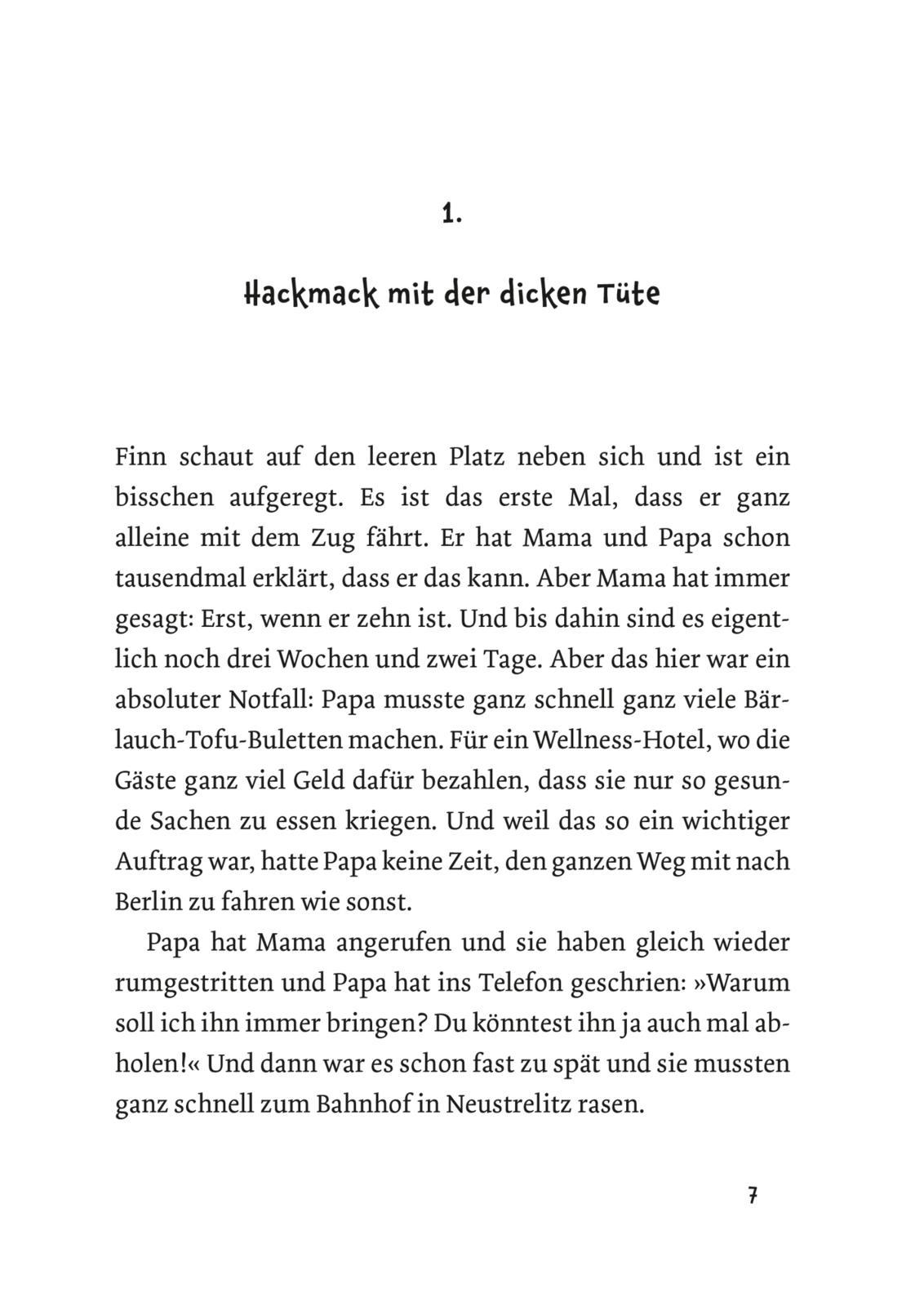 Beispielinhalt (Bild) Kannawoniwasein! Manchmal muss man einfach verduften