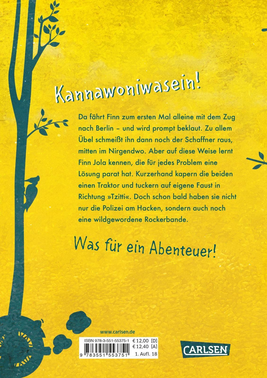 Rückseitencover Kannawoniwasein! Manchmal muss man einfach verduften