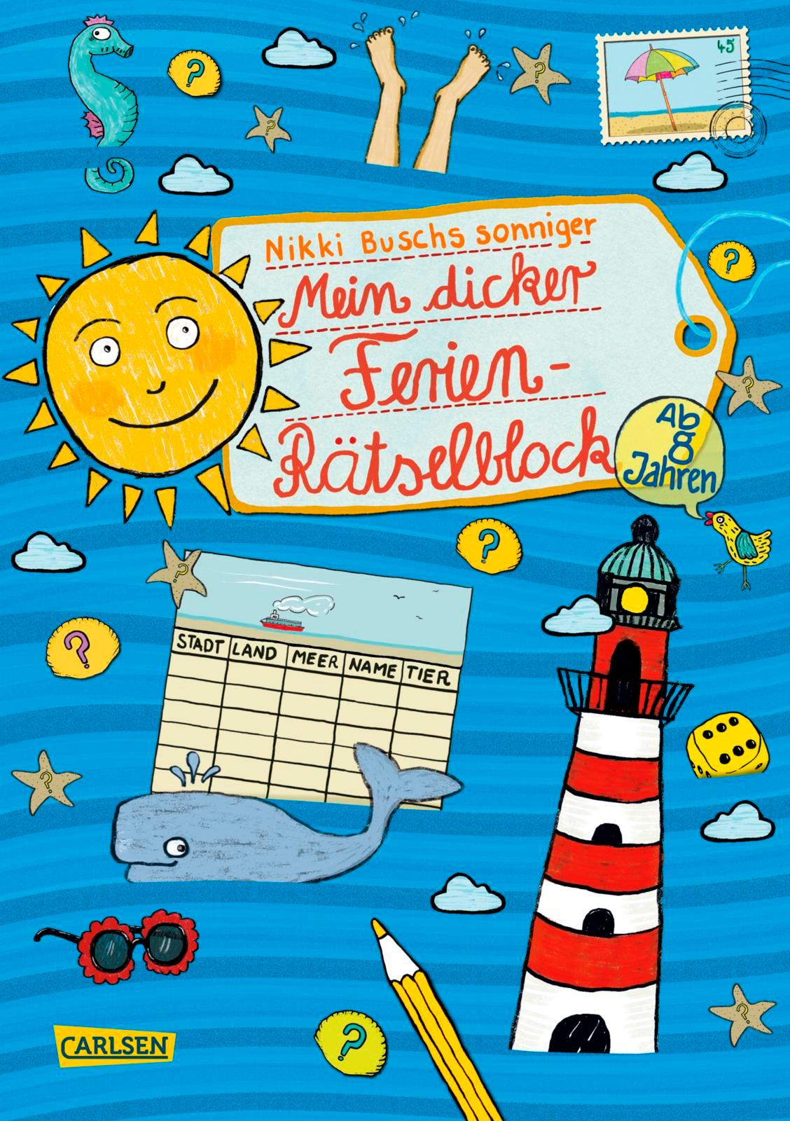 Vorderes Coverbild Mein dicker Ferien-Rätselblock