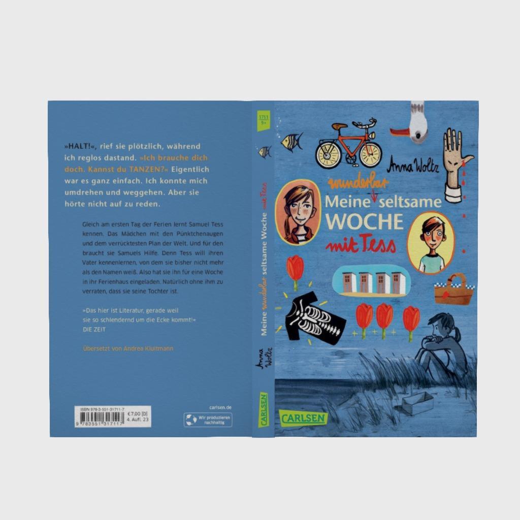 Beispielinhalt (Bild) Meine wunderbar seltsame Woche mit Tess