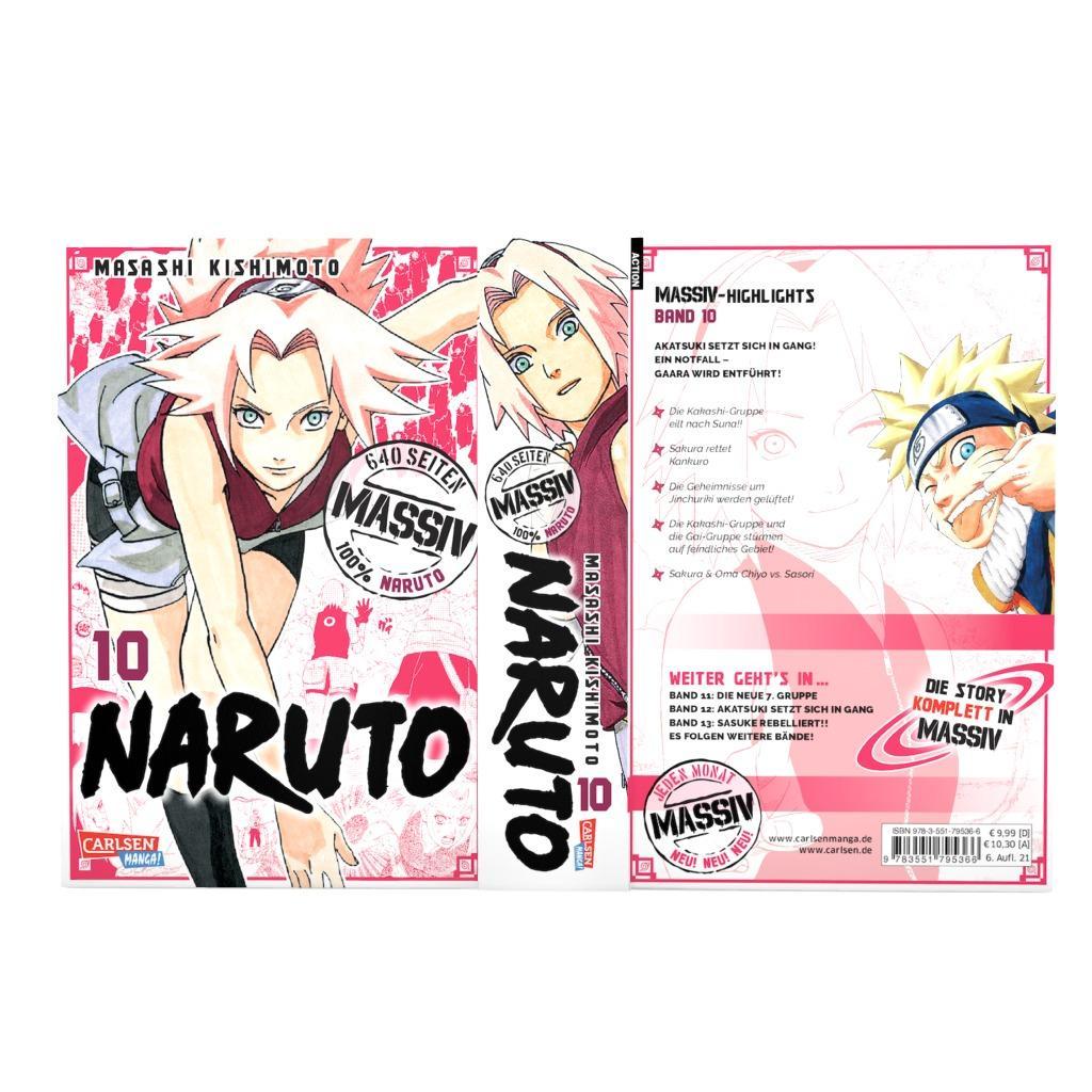 Beispielinhalt (Bild) NARUTO Massiv 10