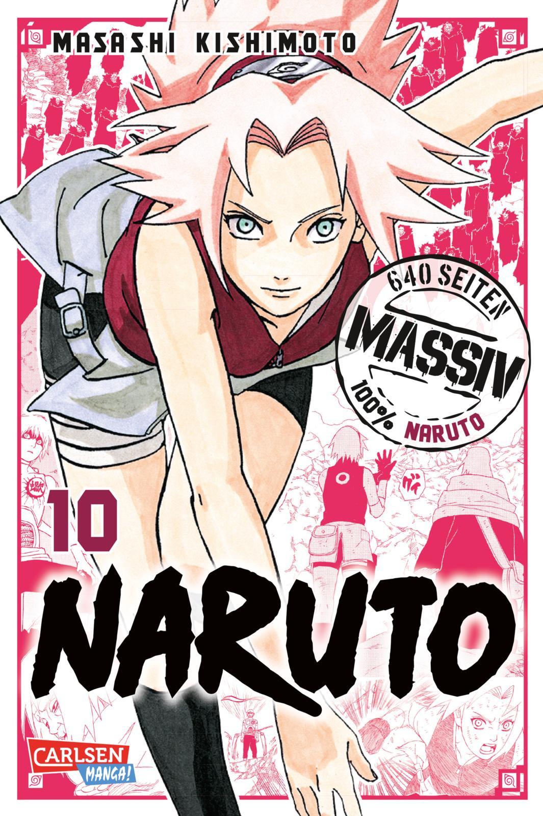 Vorderes Coverbild NARUTO Massiv 10