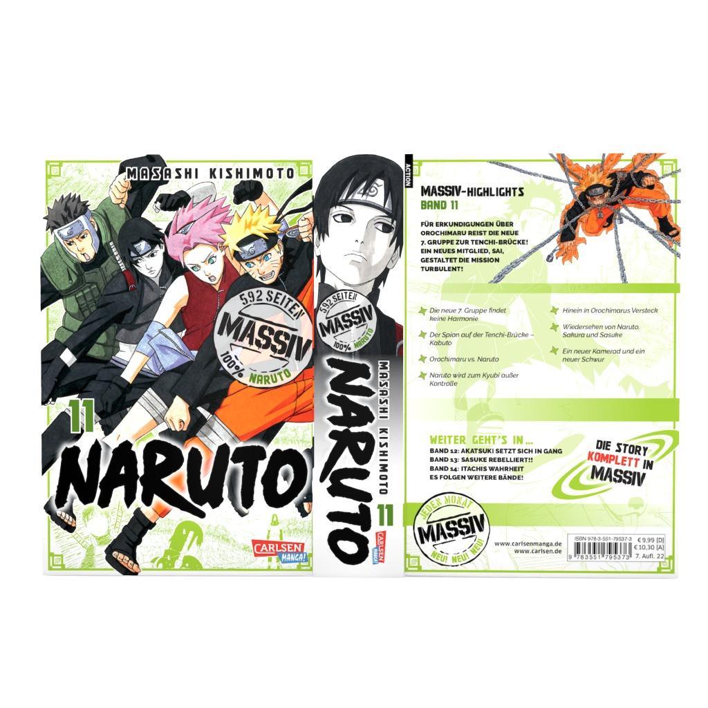 Beispielinhalt (Bild) NARUTO Massiv 11