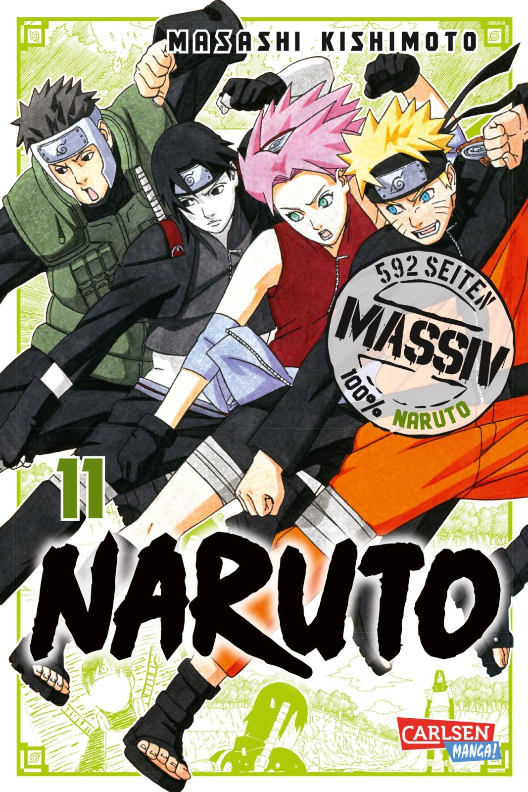 Vorderes Coverbild NARUTO Massiv 11