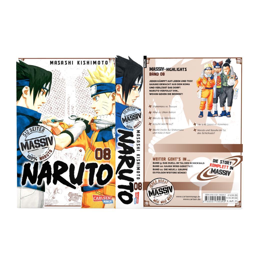 Beispielinhalt (Bild) NARUTO Massiv 8