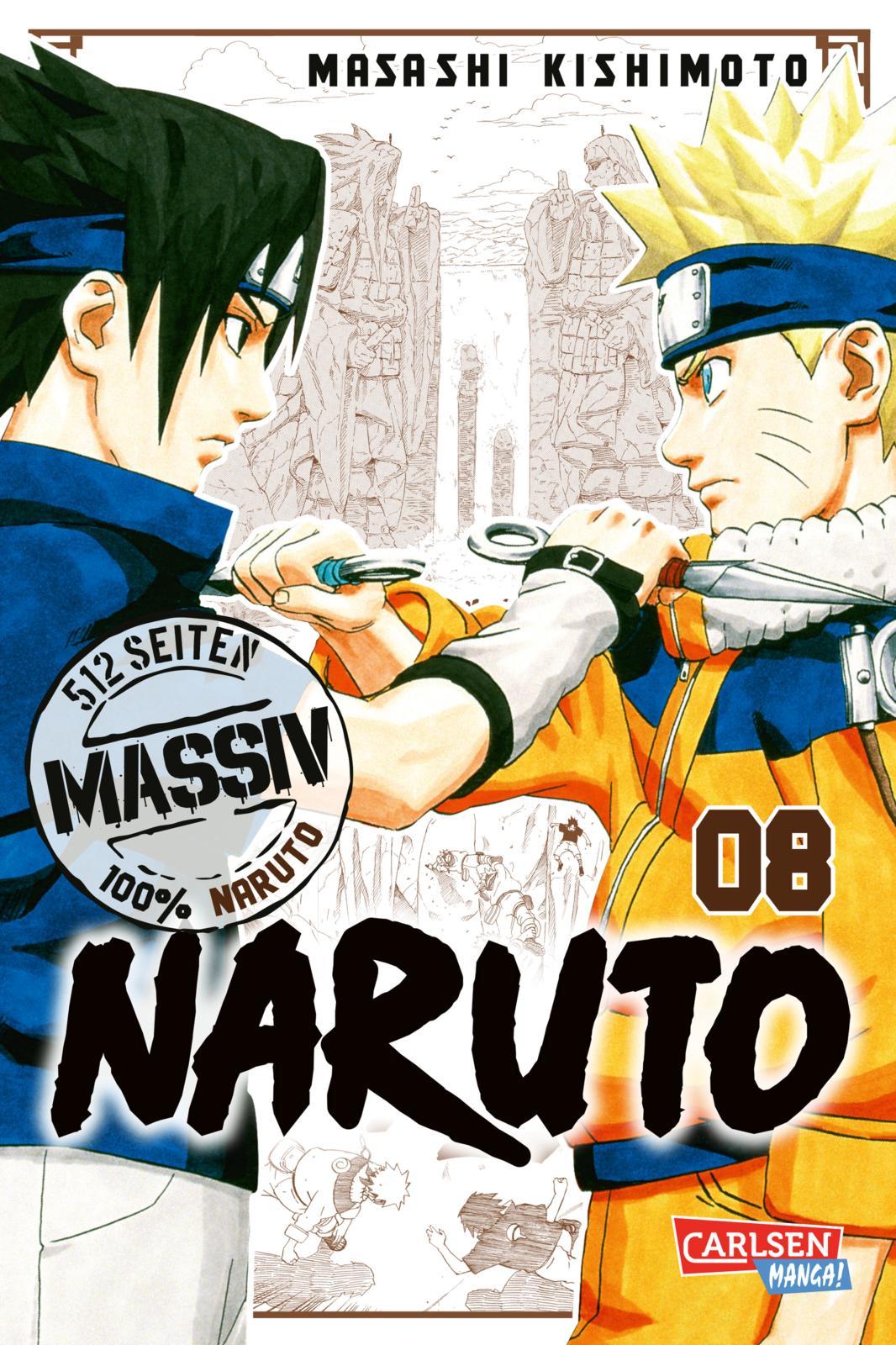 Vorderes Coverbild NARUTO Massiv 8