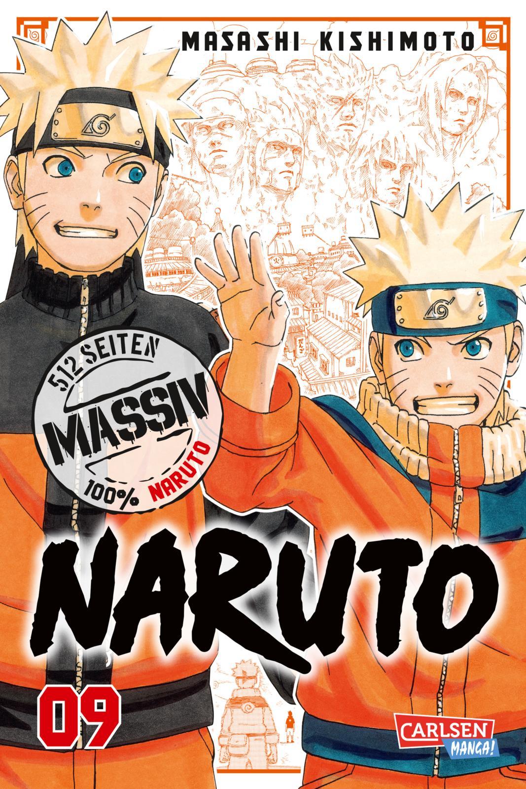 Vorderes Coverbild NARUTO Massiv 9