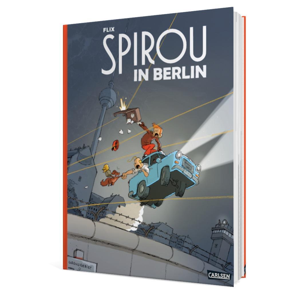 Beispielinhalt (Bild) Spirou und Fantasio Spezial: Spirou in Berlin