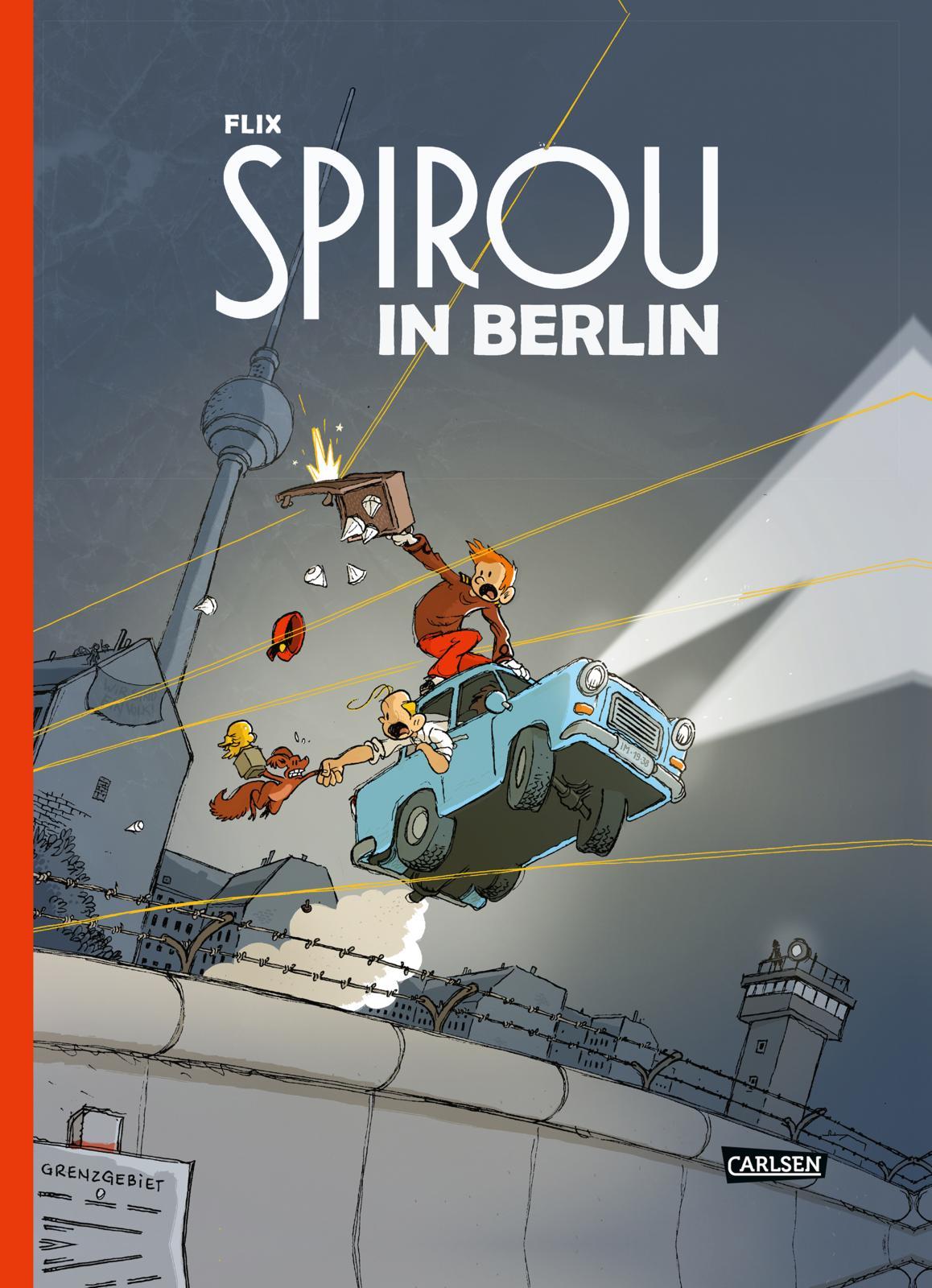 Vorderes Coverbild Spirou und Fantasio Spezial: Spirou in Berlin