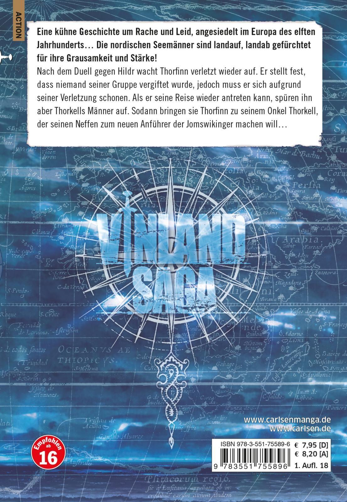 Rückseitencover Vinland Saga 18