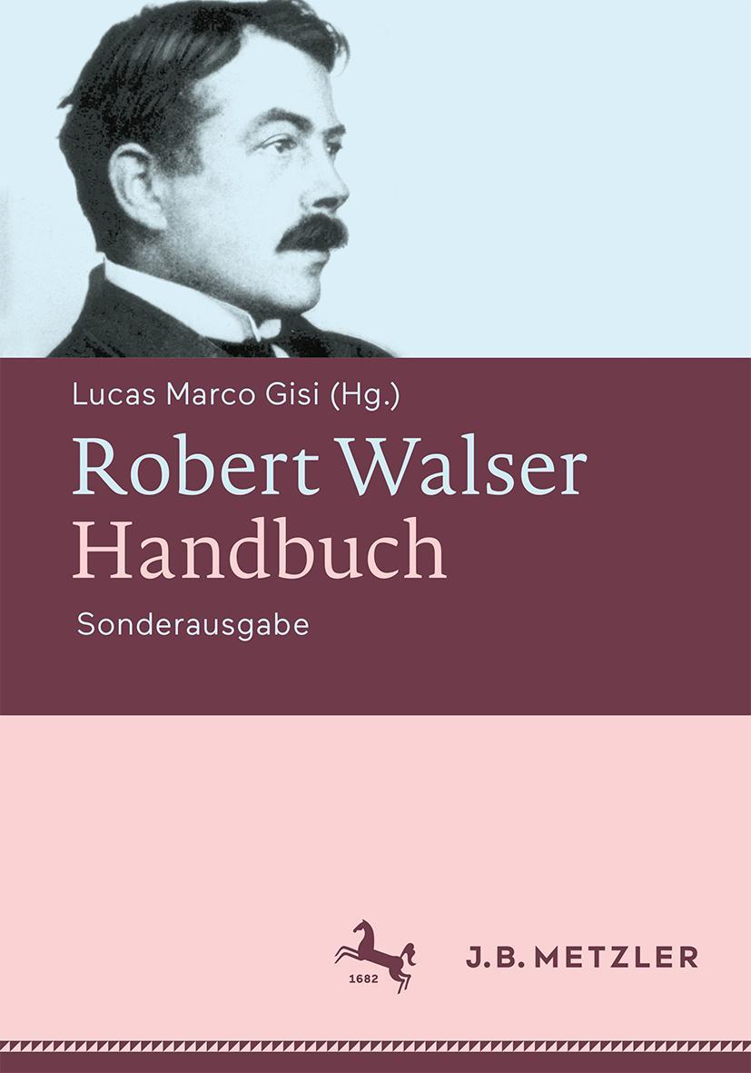 Vorderes Coverbild Robert Walser-Handbuch