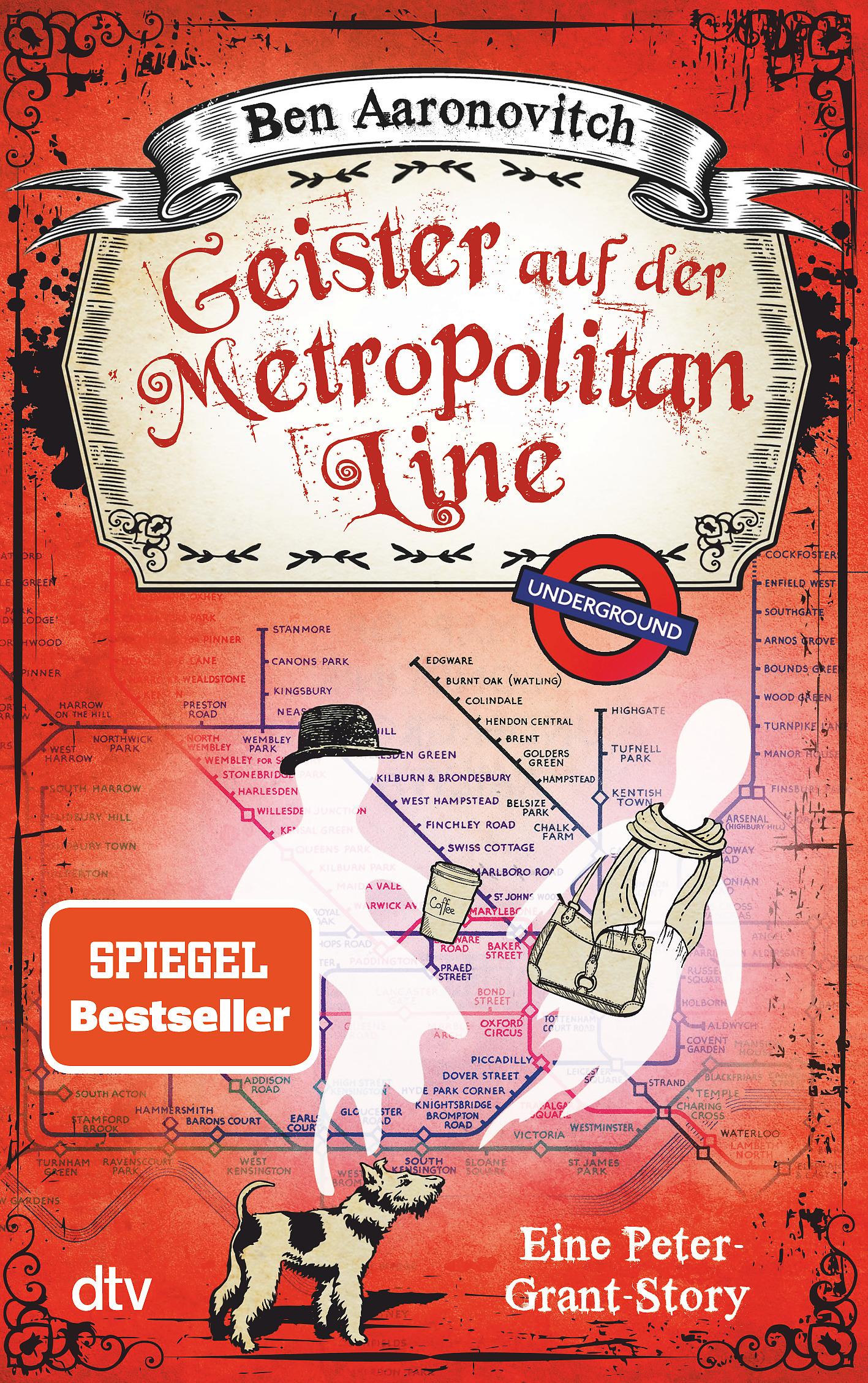 Vorderes Coverbild Geister auf der Metropolitan Line