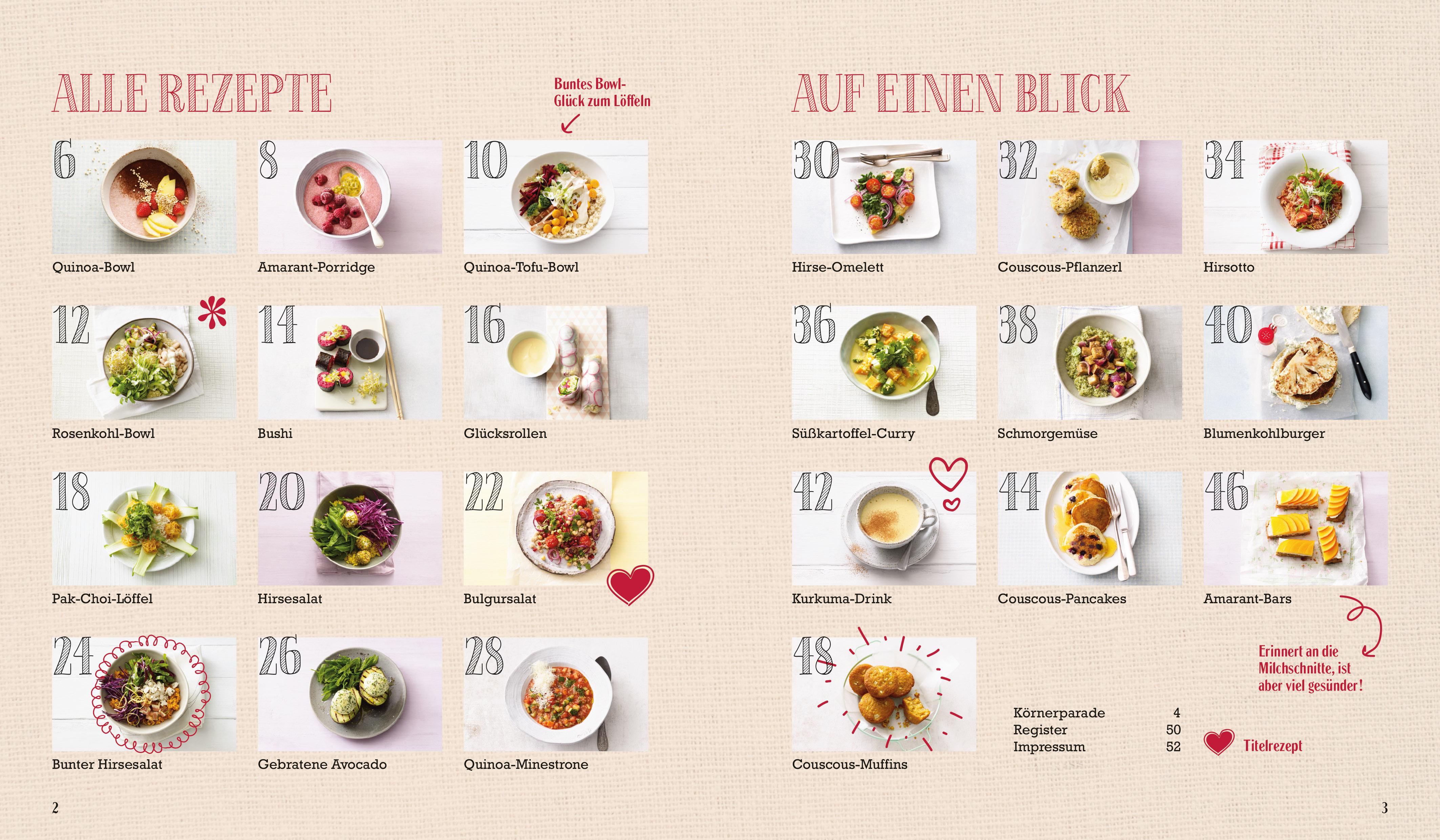 Beispielinhalt (Bild) Just delicious - Couscous, Bulgur & Co.