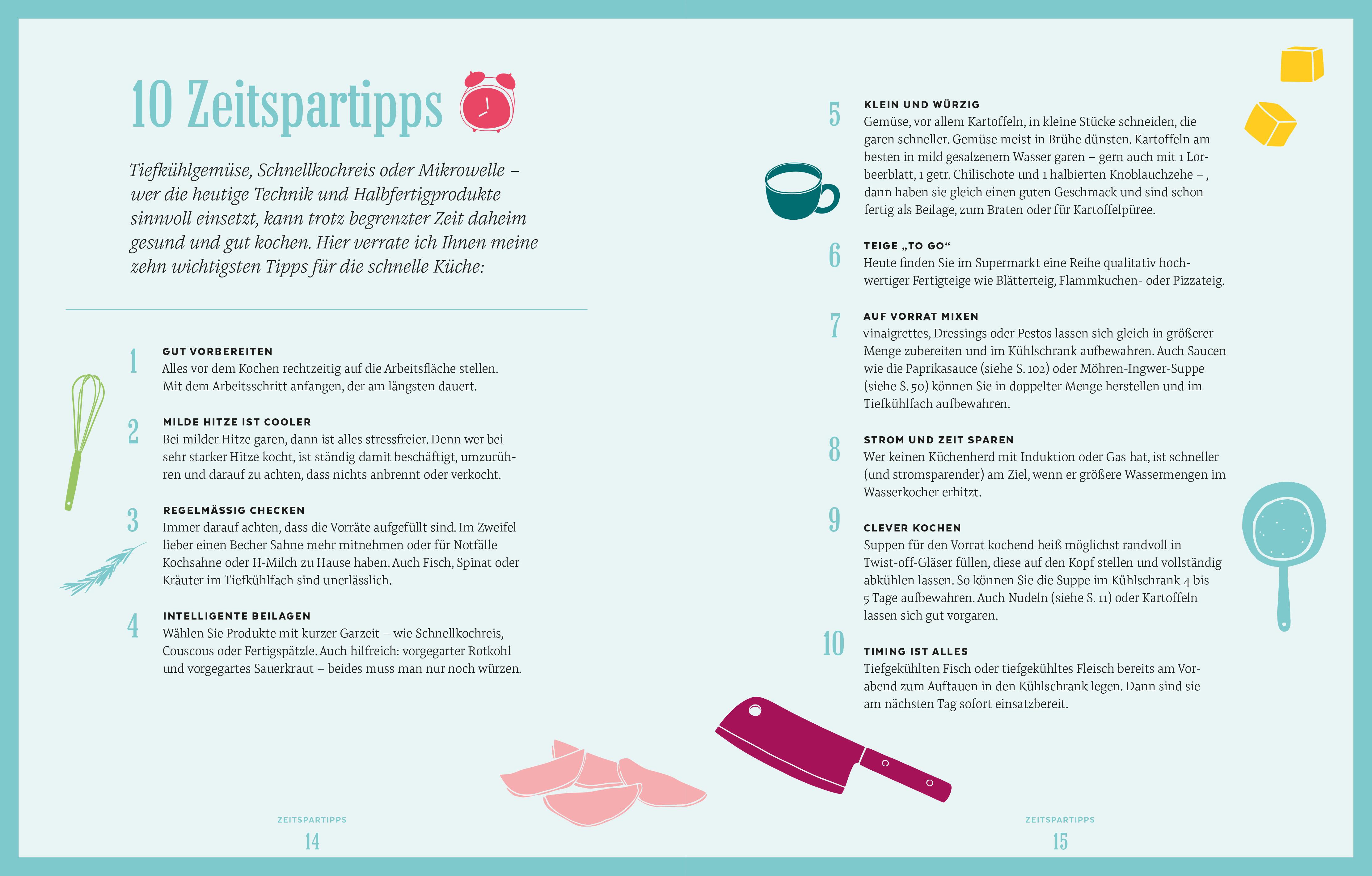 Beispielinhalt (Bild) Meine schnellen Rezepte für jeden Tag