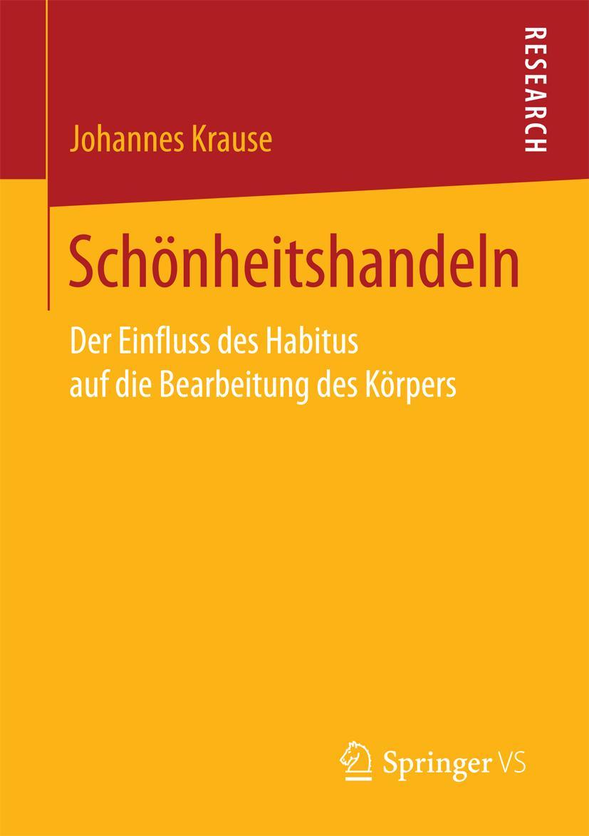 Vorderes Coverbild Schönheitshandeln