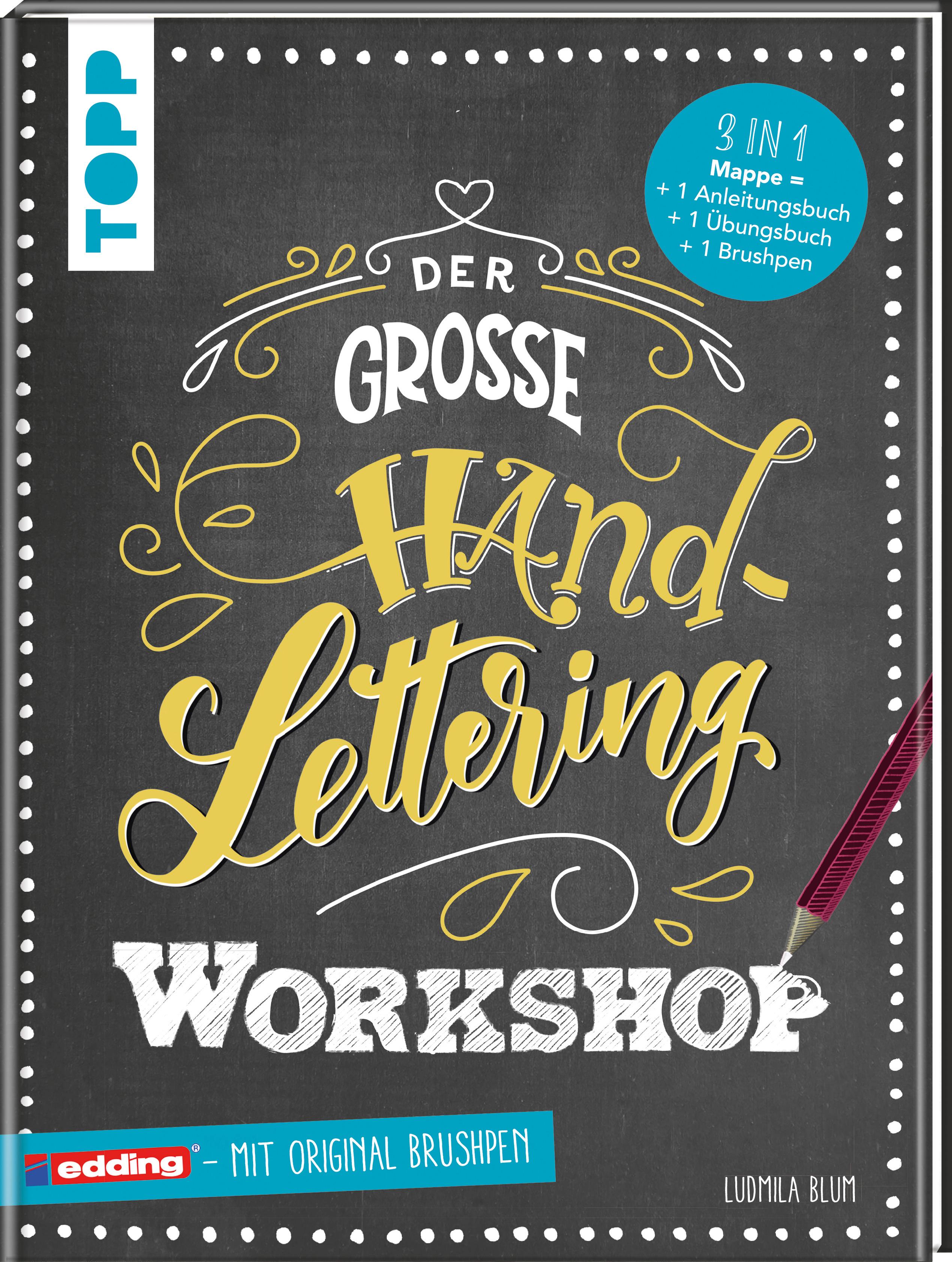Vorderes Coverbild Der große Handlettering Workshop