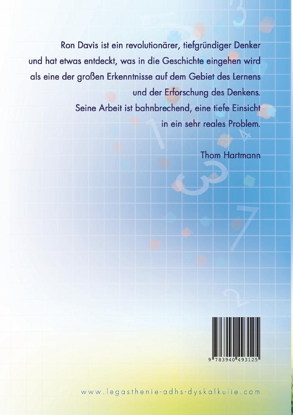 Rückseitencover ADHS und Dyskalkulie als Talentsignal