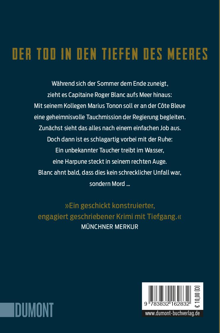 Rückseitencover Gefährliche Côte Bleue