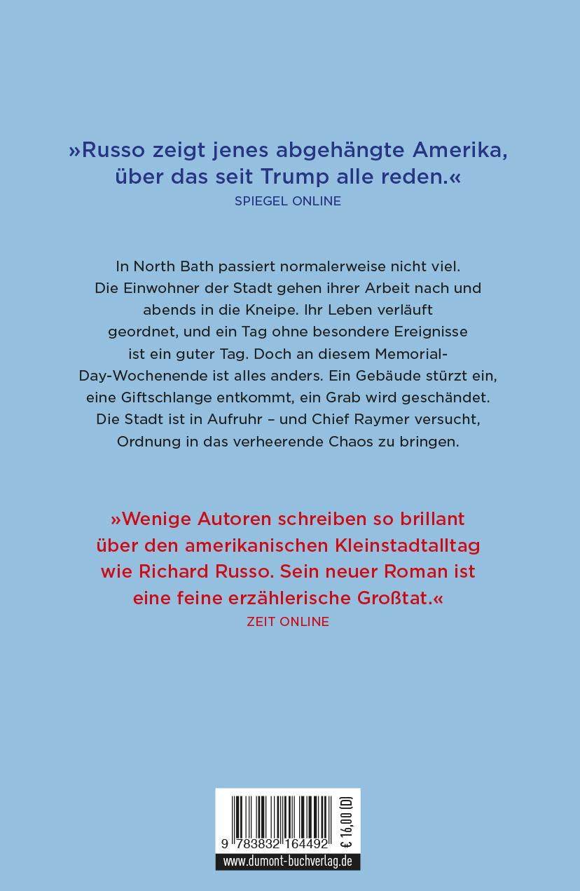 Rückseitencover Ein Mann der Tat