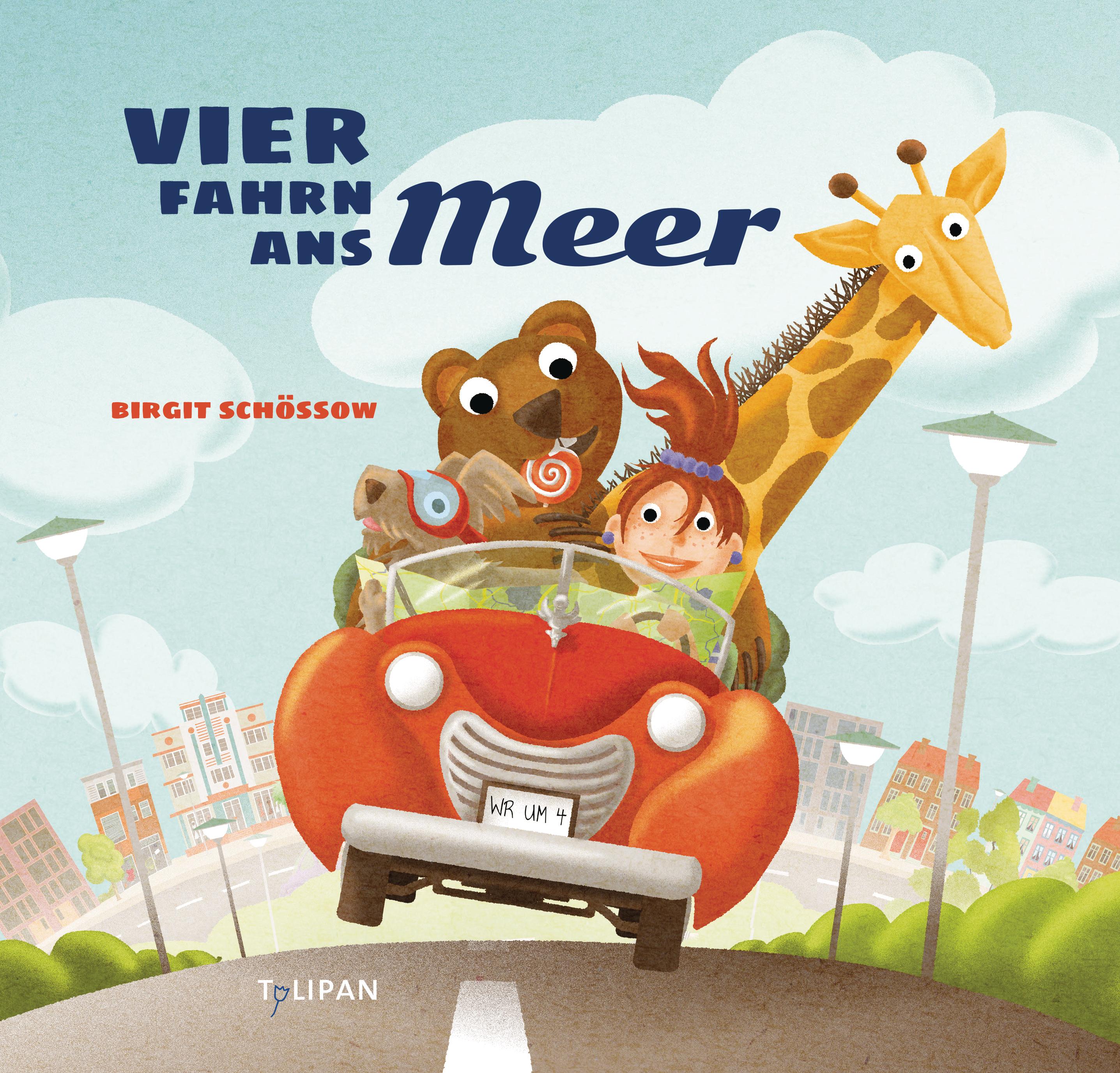 Vorderes Coverbild Vier fahrn ans Meer