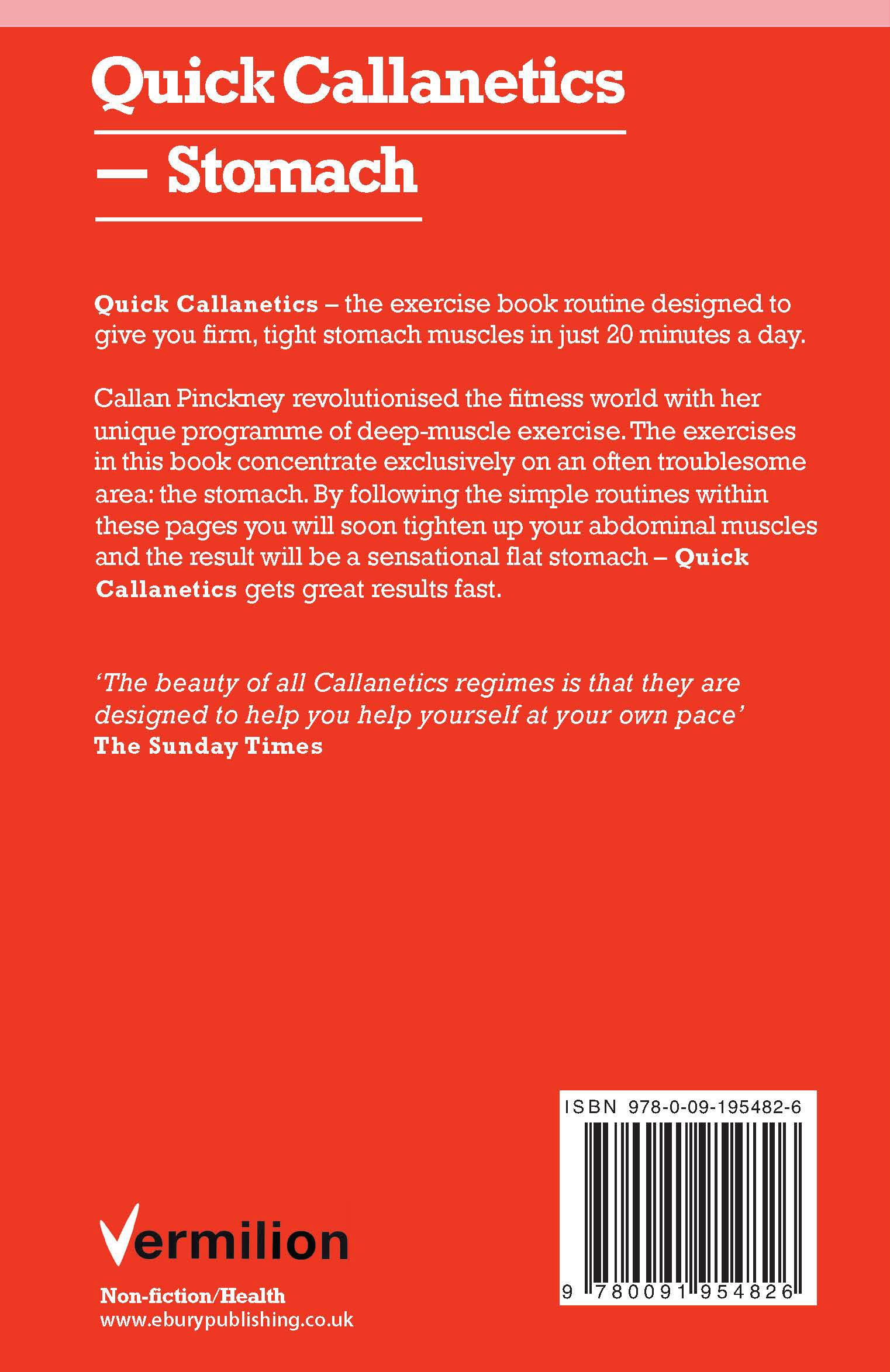 Rückseitencover Quick Callanetics-Stomach