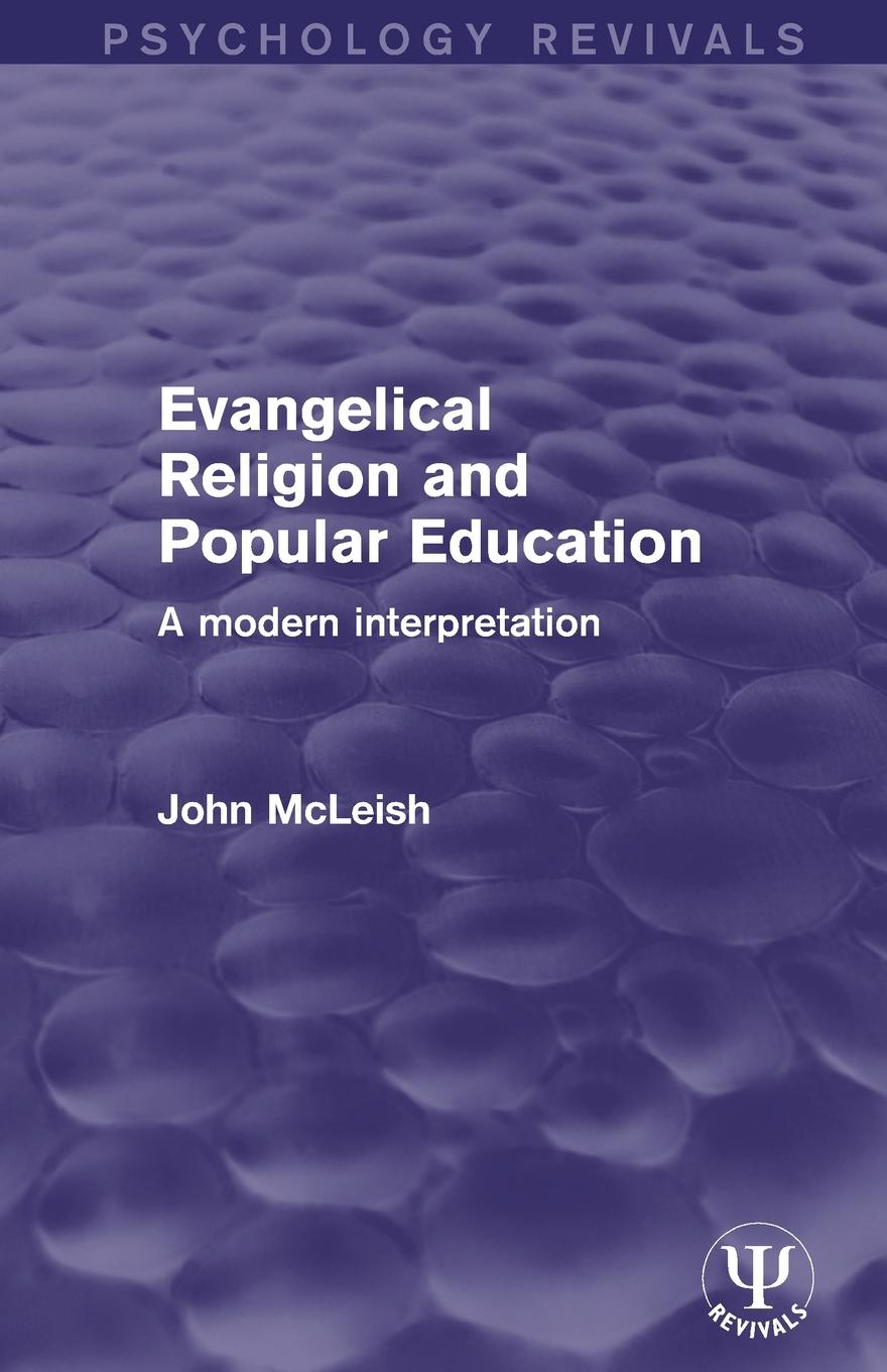Vorderes Coverbild Evangelical Religion and Popular Education
