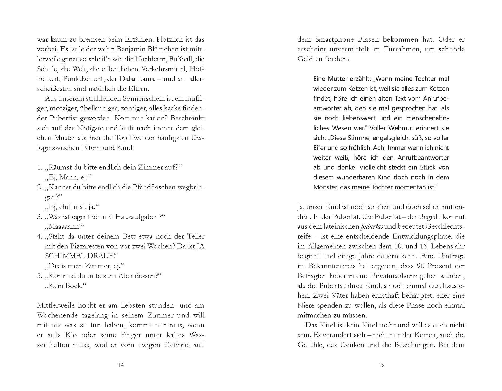 Beispielinhalt (Bild) Chill mal!