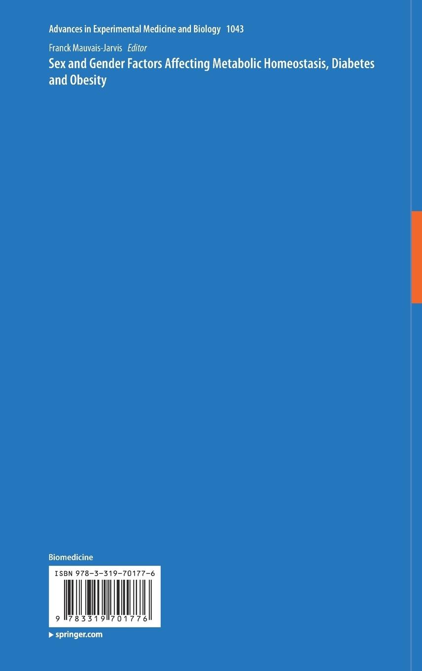 Rückseitencover Sex and Gender Factors Affecting Metabolic Homeostasis, Diabetes and Obesity