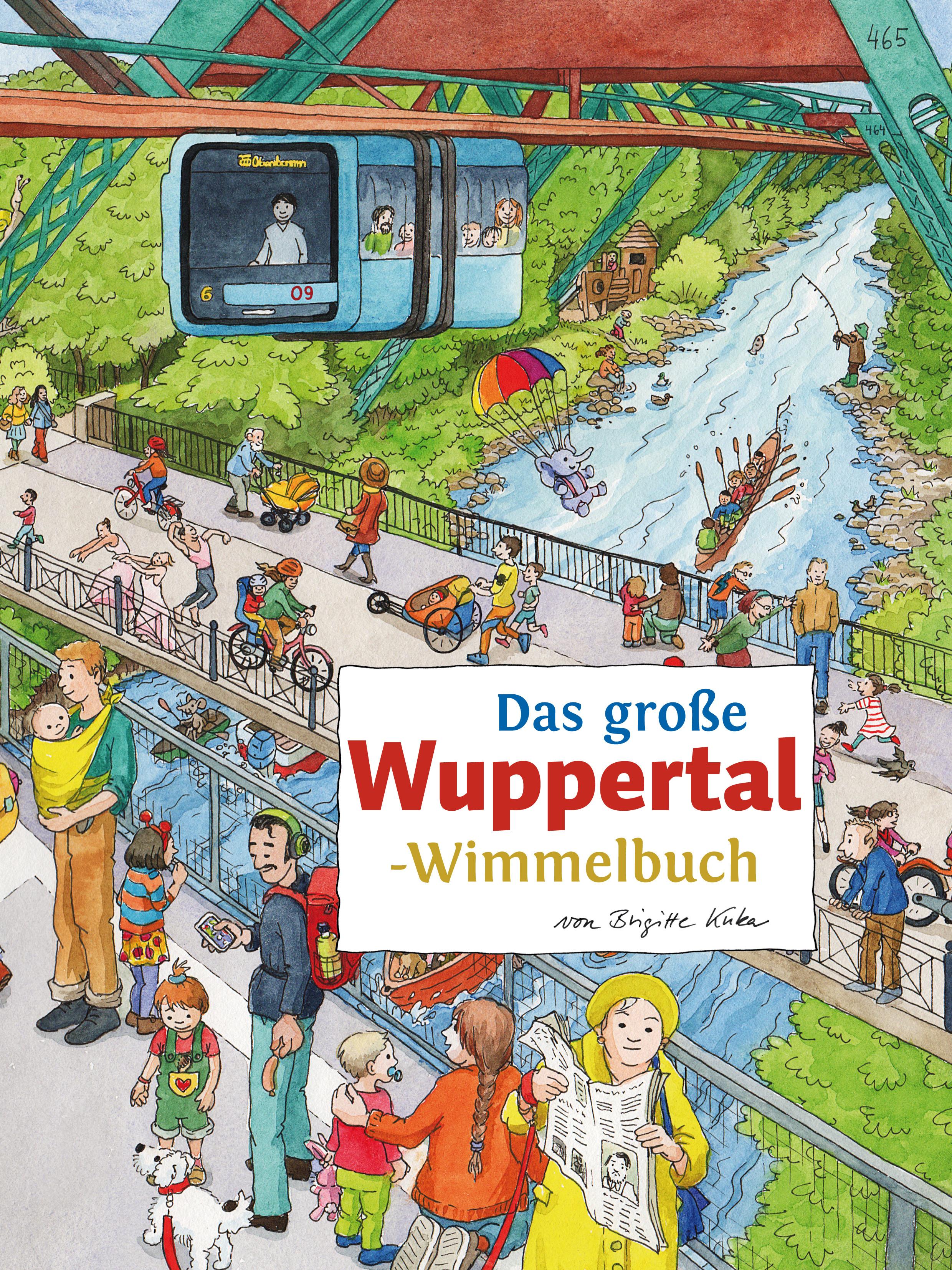 Vorderes Coverbild Das große WUPPERTAL-Wimmelbuch