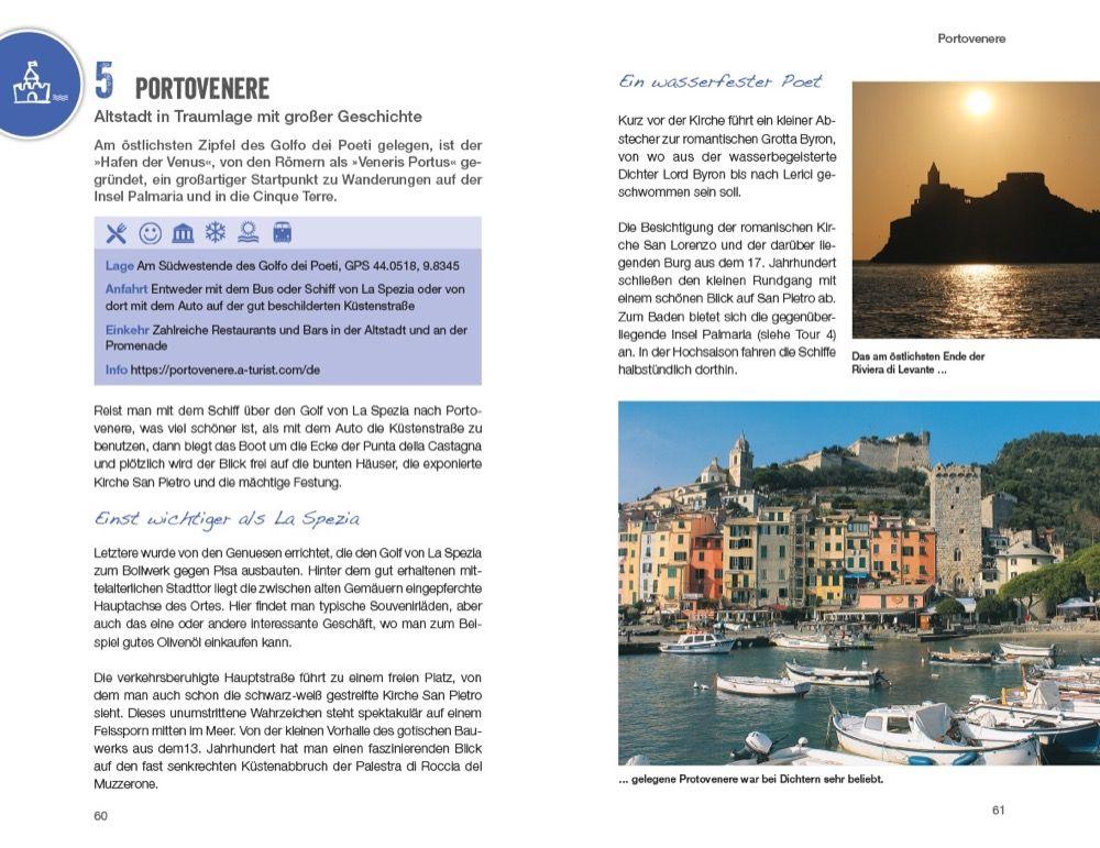 Beispielinhalt (Bild) Wanderurlaubsführer Cinque Terre Ligurien