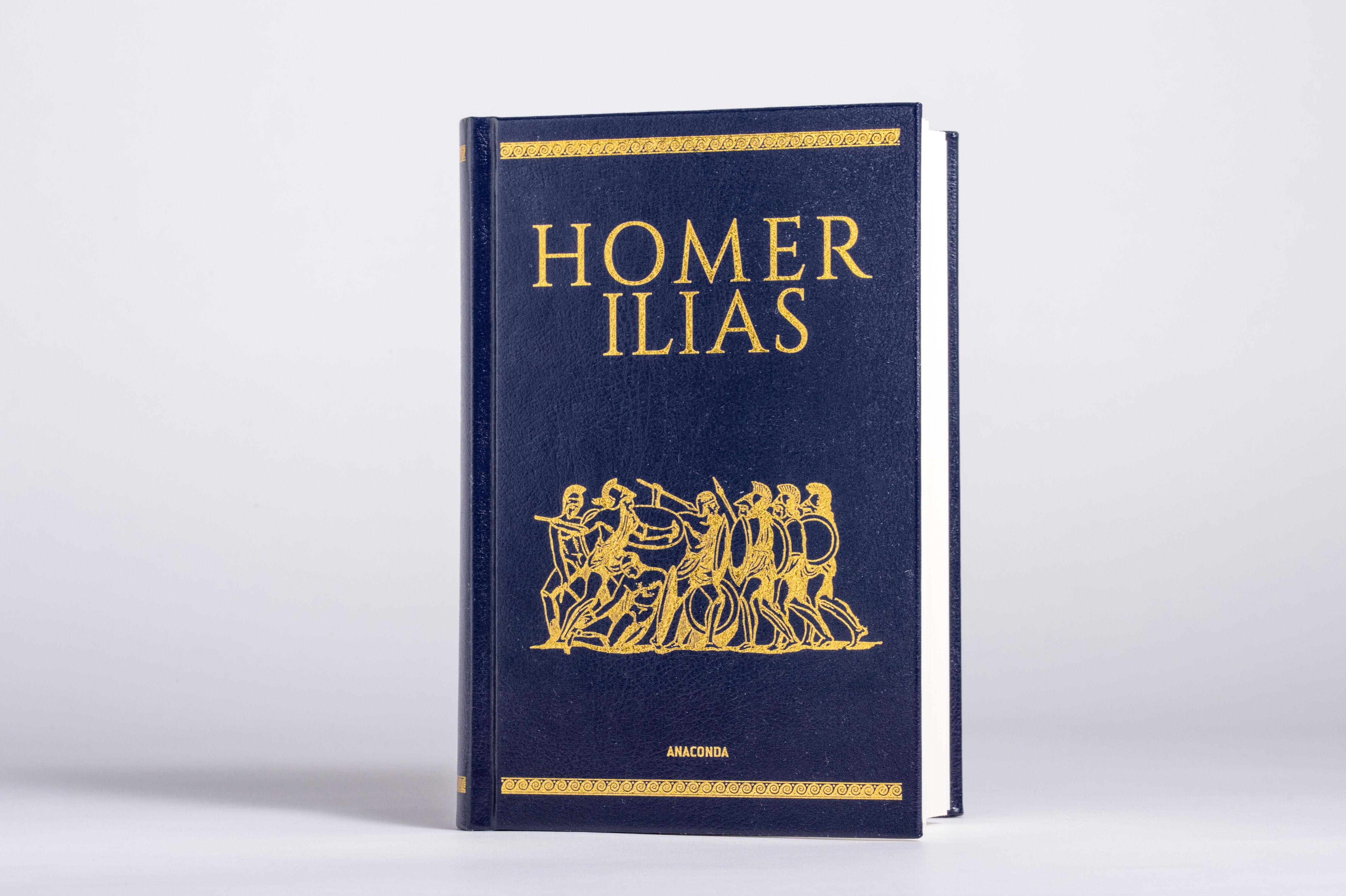Beispielinhalt (Bild) Ilias (Cabra-Lederausgabe)
