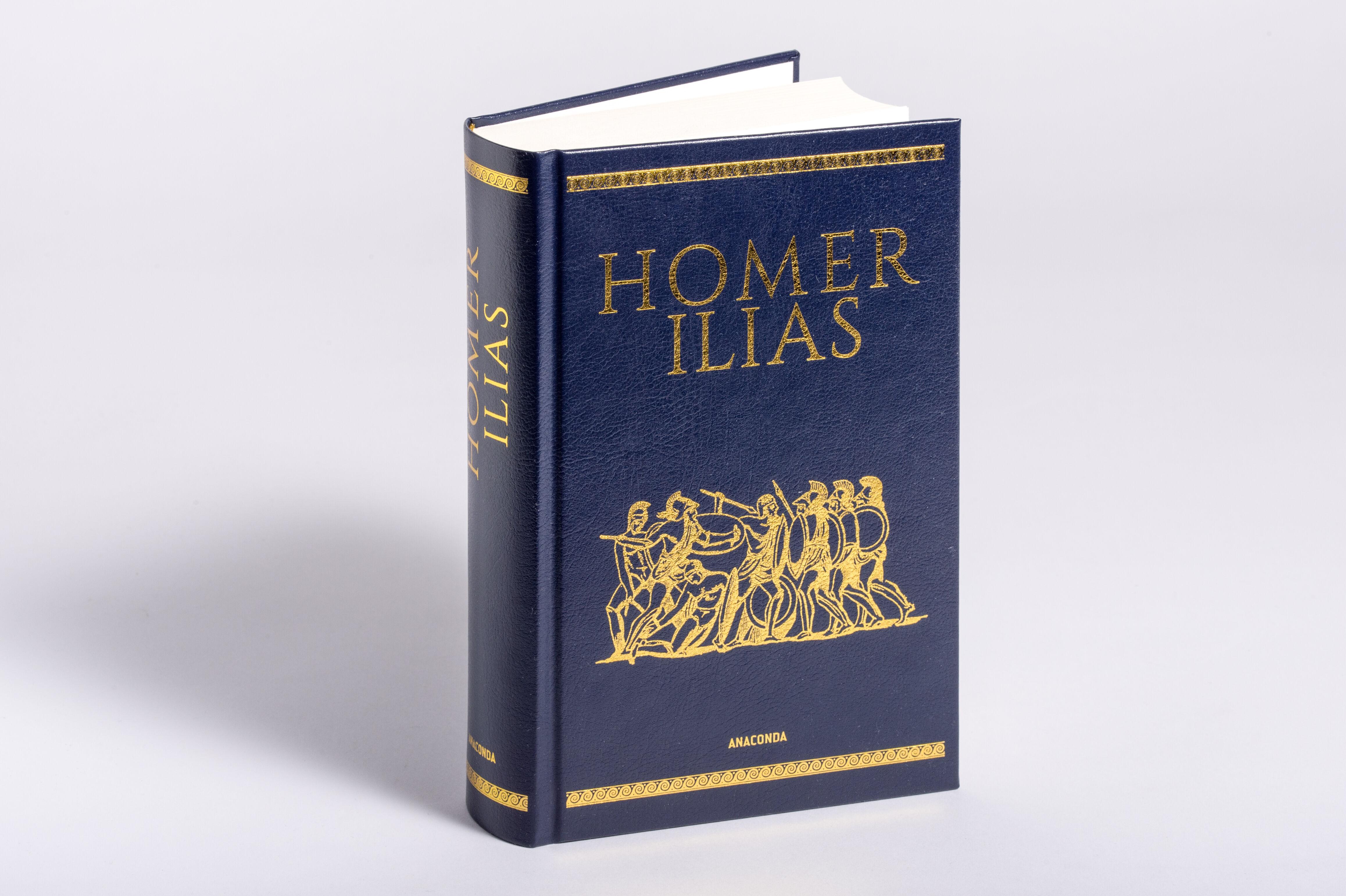 Beispielinhalt (Bild) Ilias (Cabra-Lederausgabe)