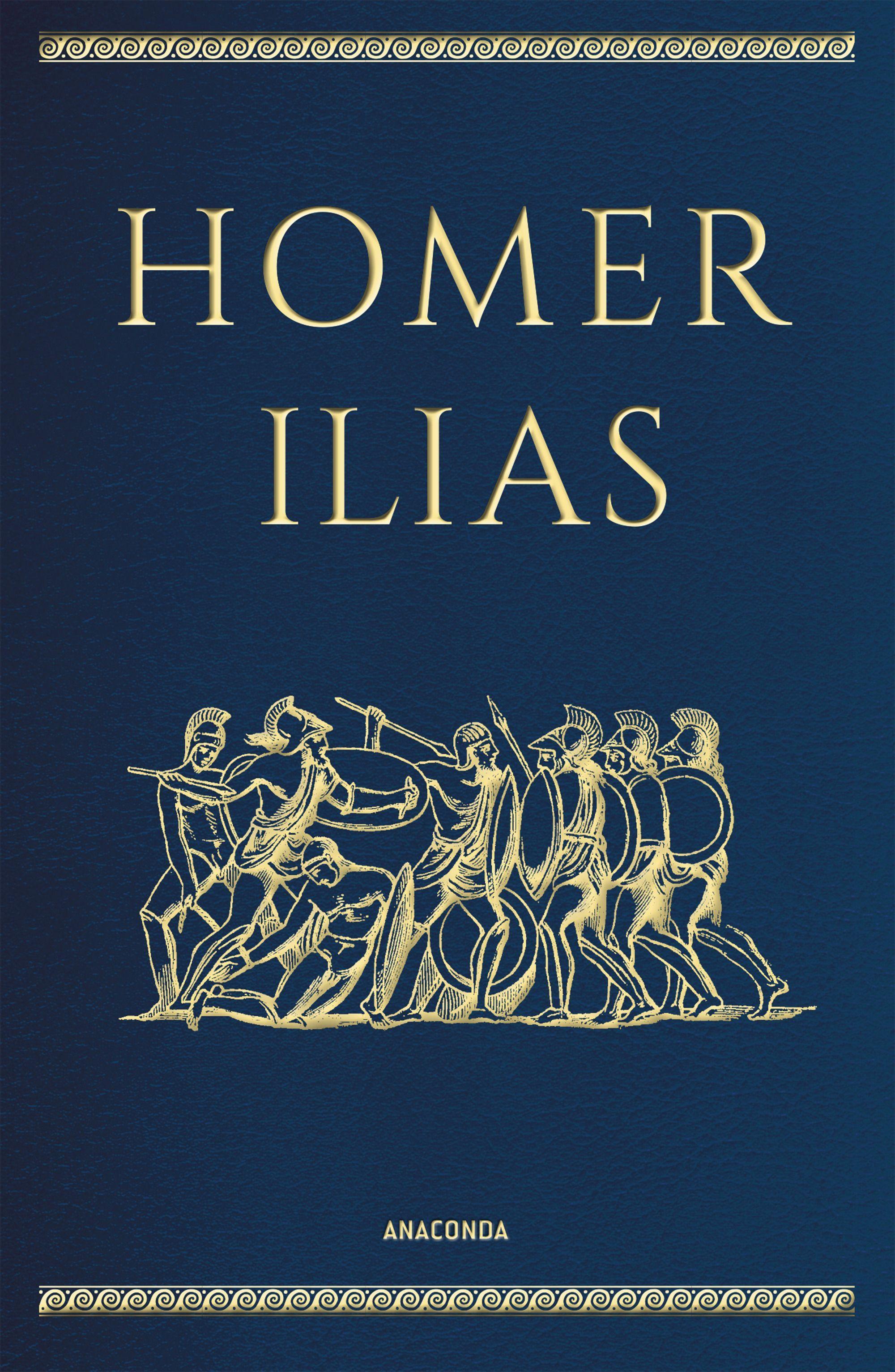 Vorderes Coverbild Ilias (Cabra-Lederausgabe)