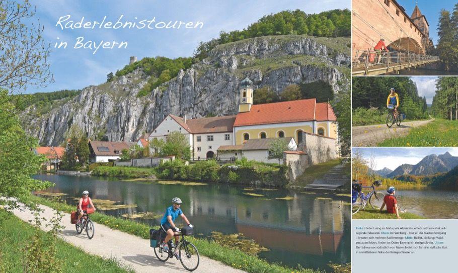 Beispielinhalt (Bild) Bayern mit dem Rad erleben