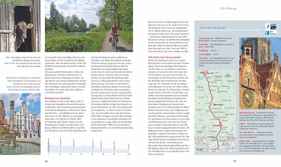Beispielinhalt (Bild) Bayern mit dem Rad erleben