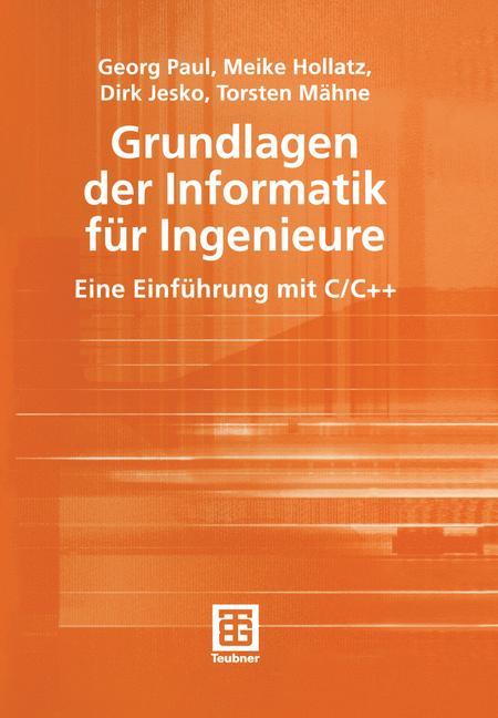 Vorderes Coverbild Grundlagen der Informatik für Ingenieure