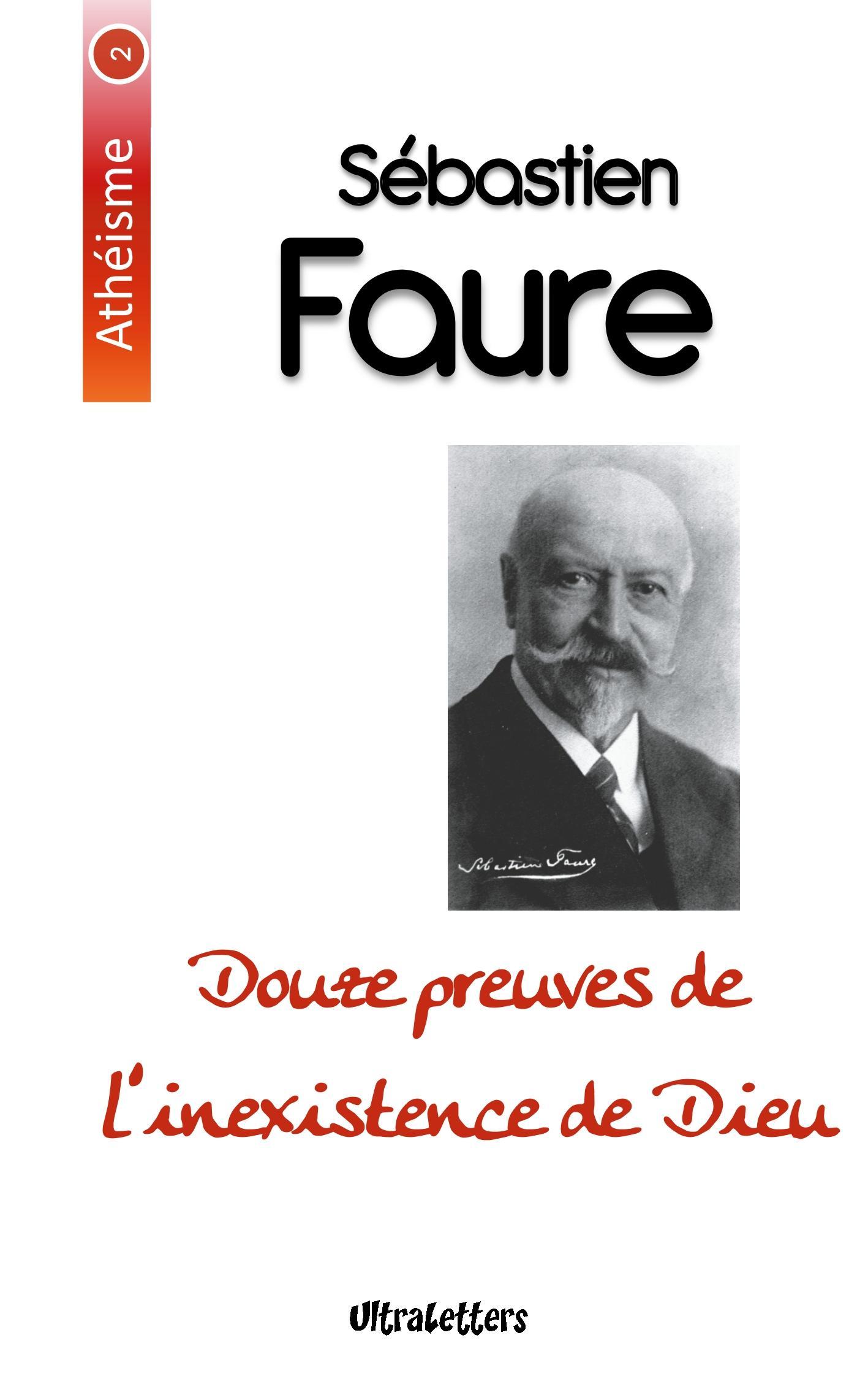 Vorderes Coverbild Douze preuves de l'inexistence de Dieu